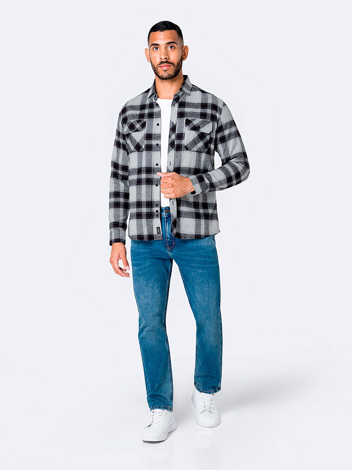 CAMISA MANGA LARGA HOMBRE PIONIER YIAKO - 4