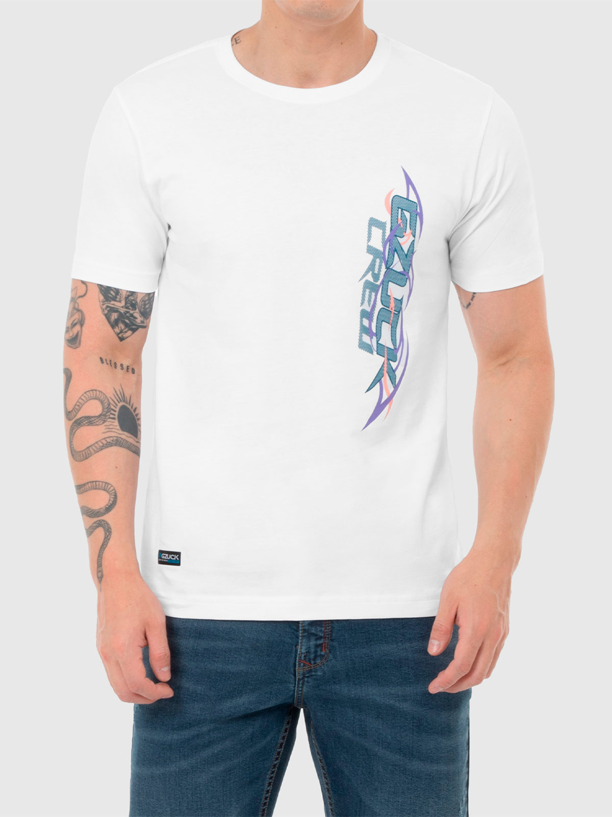 POLO SLIM FIT MANGA CORTA HOMBRE GZUCK JERSEY ZUXTOR - 1