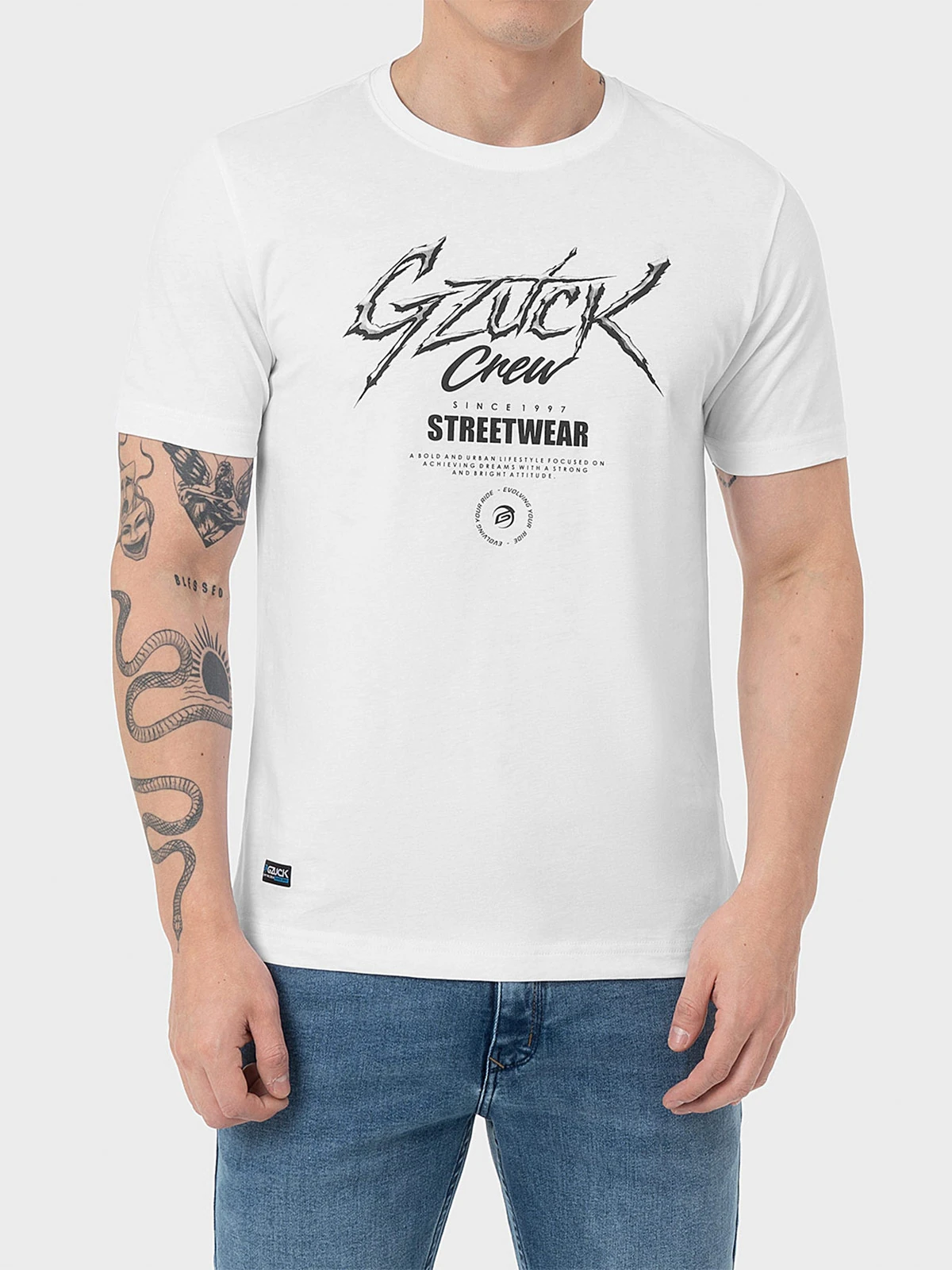 POLO SLIM FIT MANGA CORTA HOMBRE GZUCK JERSEY VANTOR - 1
