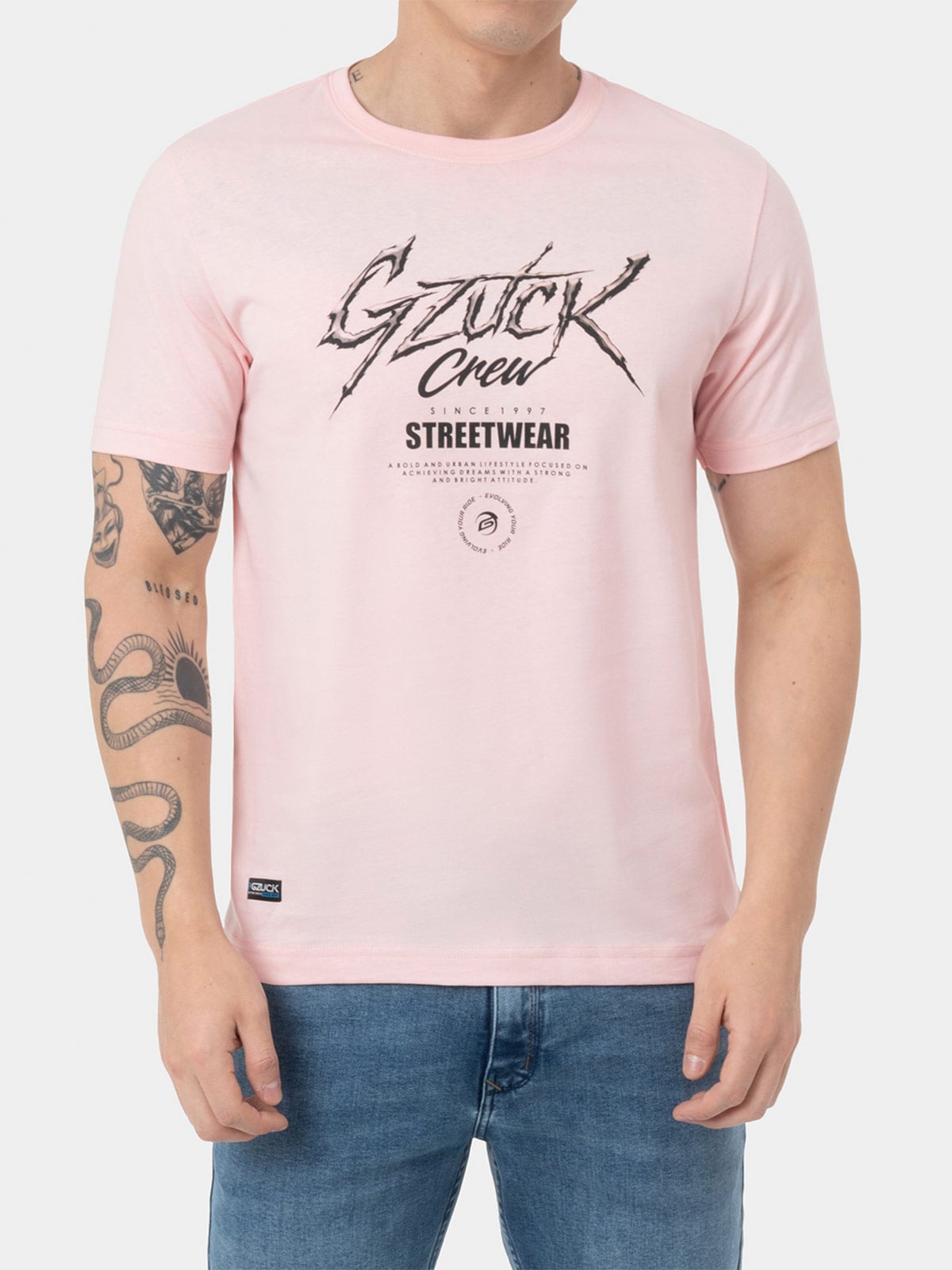 POLO SLIM FIT MANGA CORTA HOMBRE GZUCK JERSEY VANTOR - 1