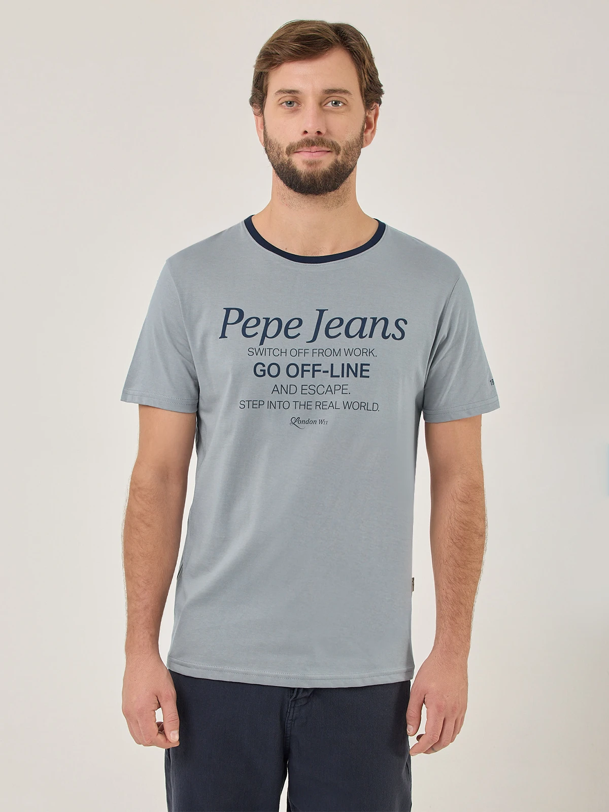 POLO MANGA CORTA ALGODÓN HOMBRE PEPE JEANS - 1