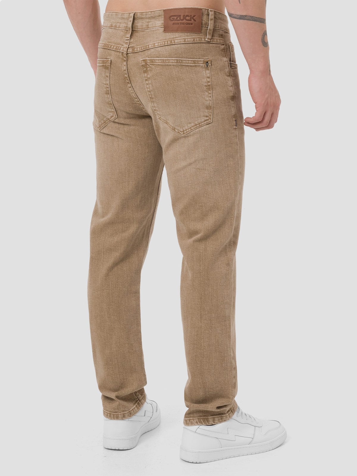 PANTALÓN SLIM FIT HOMBRE GZUCK DRILL STRETCH CADERA - 2