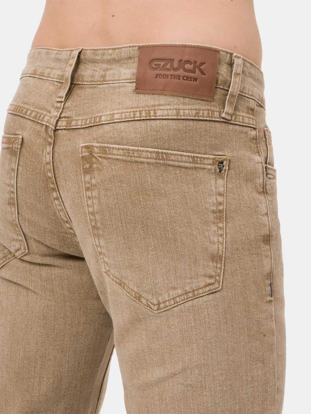 PANTALÓN SLIM FIT HOMBRE GZUCK DRILL STRETCH CADERA - 4