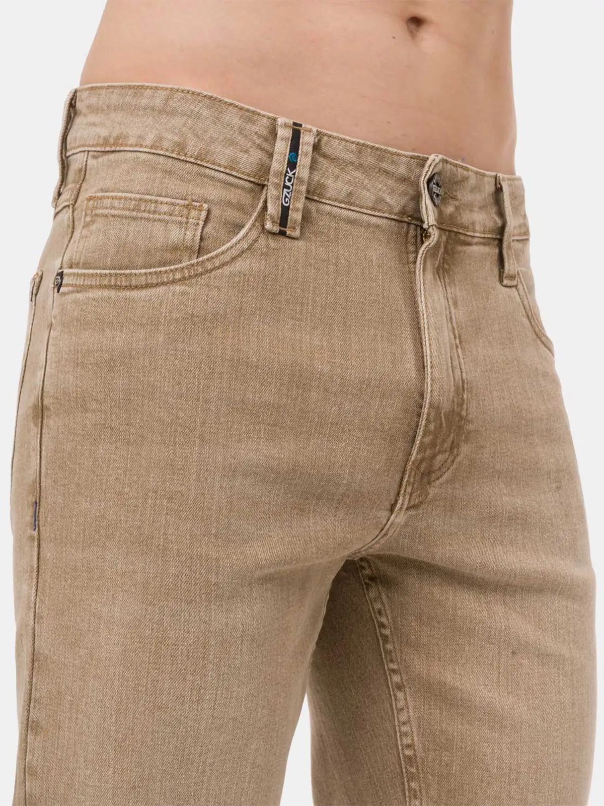 PANTALÓN SLIM FIT HOMBRE GZUCK DRILL STRETCH CADERA - 5