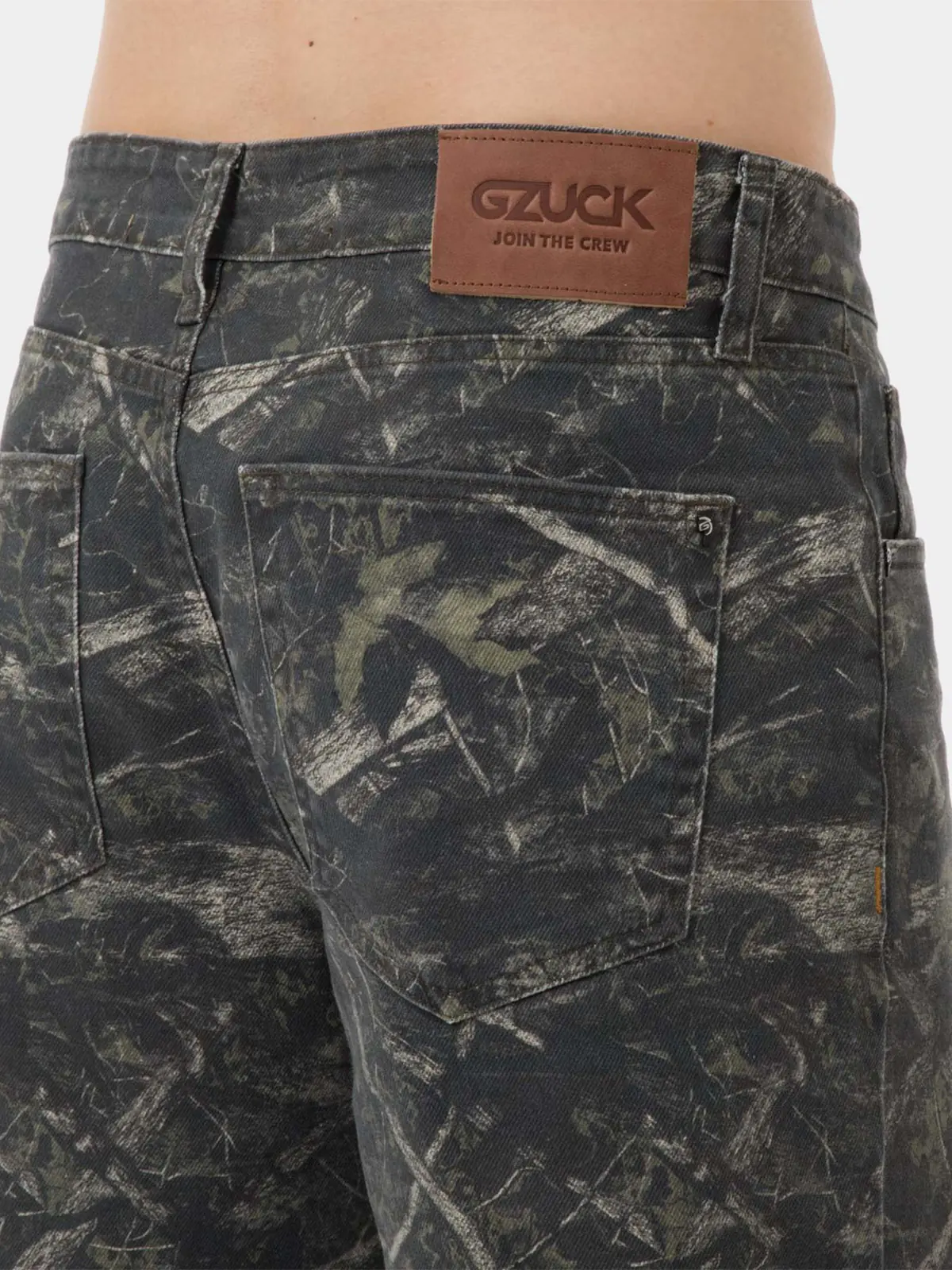 PANTALÓN STRAIGHT FIT HOMBRE GZUCK DRILL STRETCH CADERA - 4