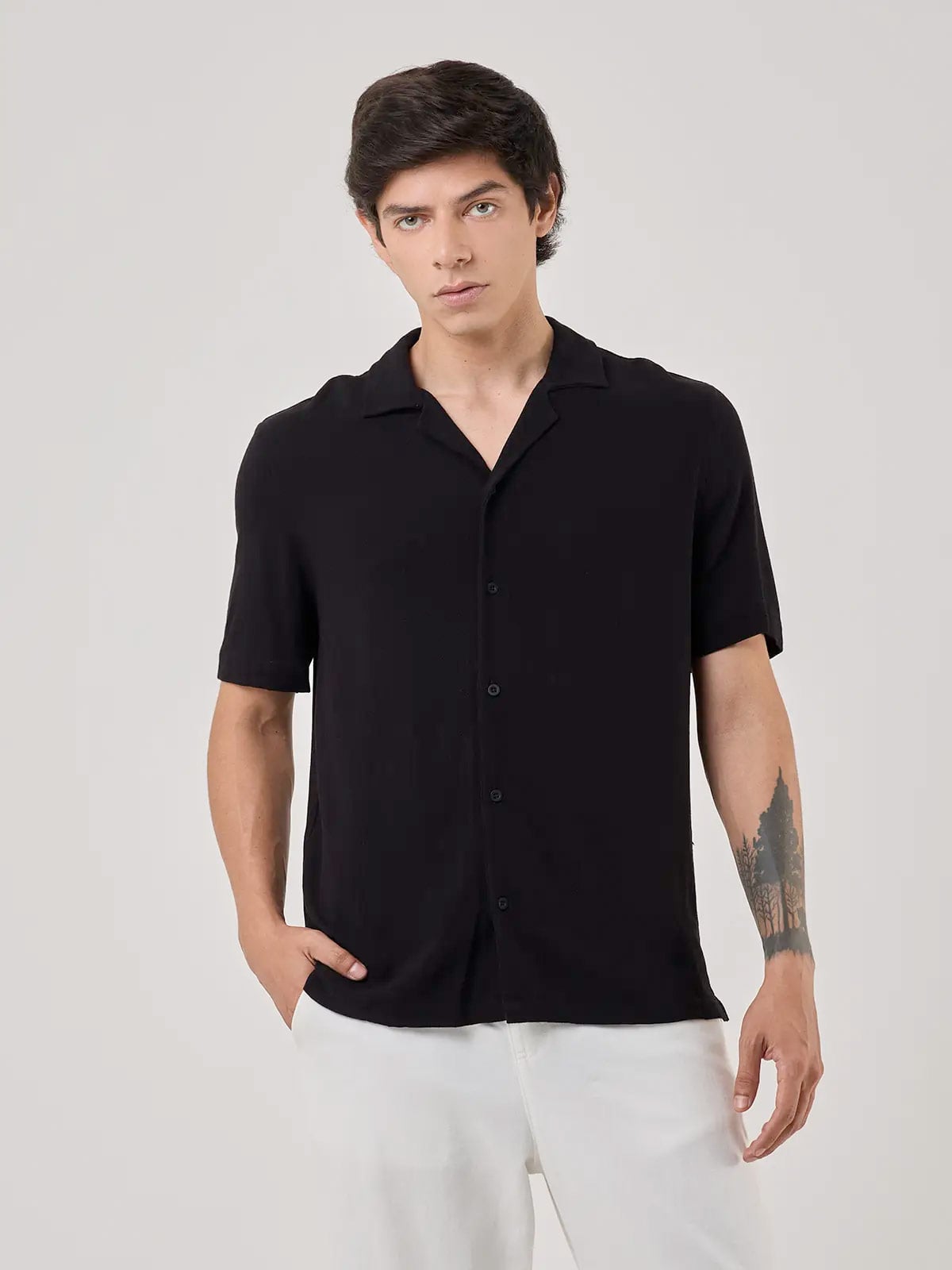 CAMISA MANGA CORTA HOMBRE BARBADOS - 1