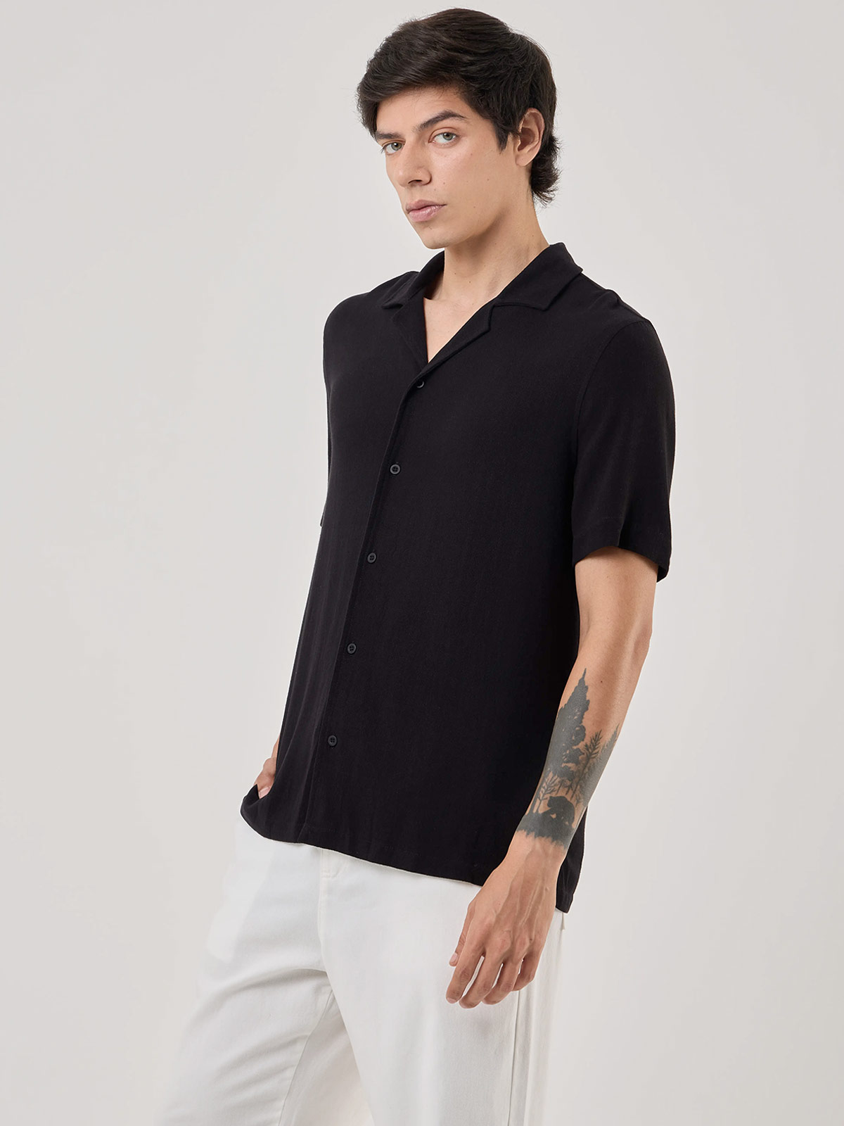 CAMISA MANGA CORTA HOMBRE BARBADOS - 2