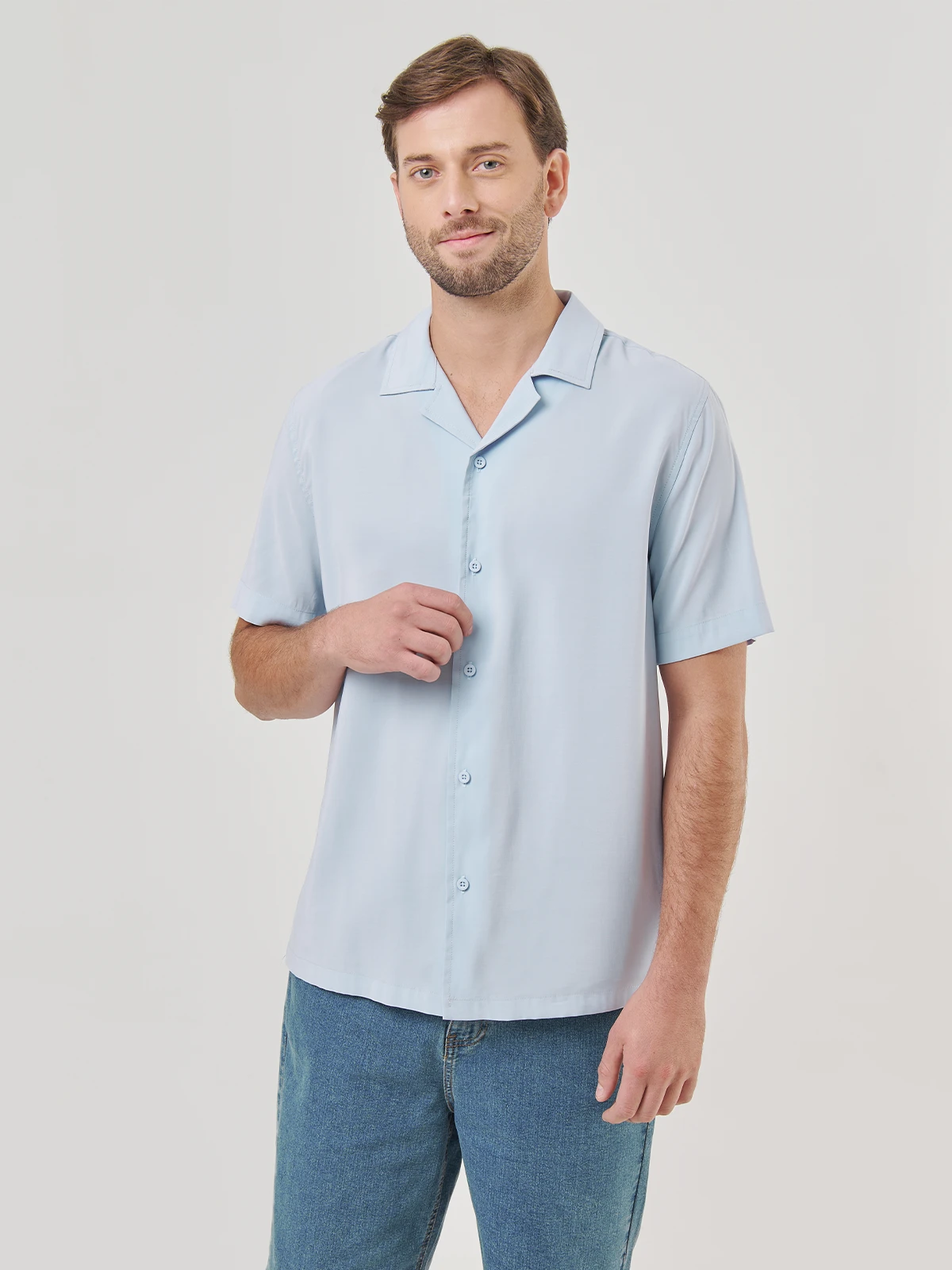 CAMISAS MANGA CORTA HOMBRE ROBERT LEWIS DEGONIA - 1