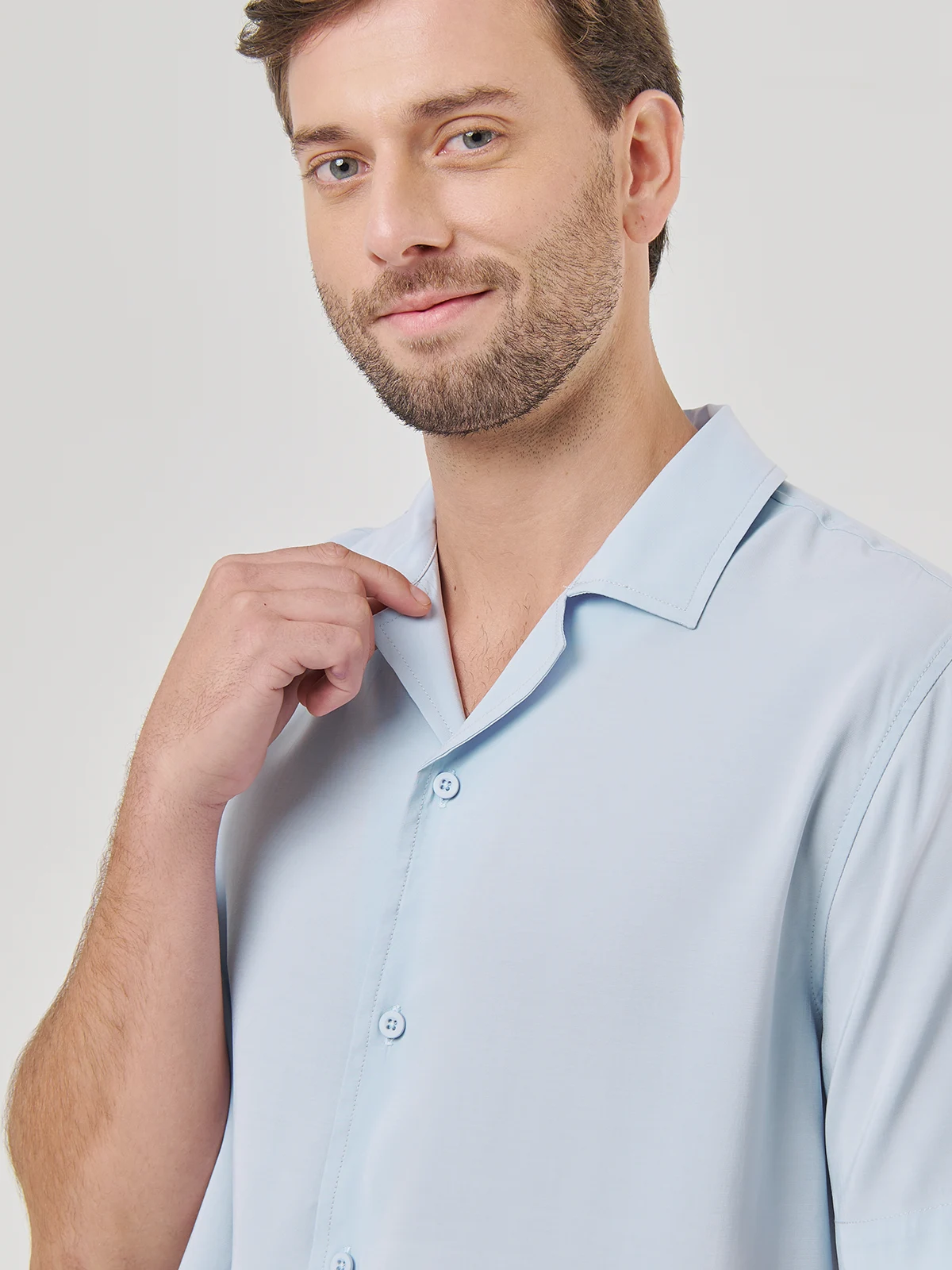 CAMISAS MANGA CORTA HOMBRE ROBERT LEWIS DEGONIA - 4