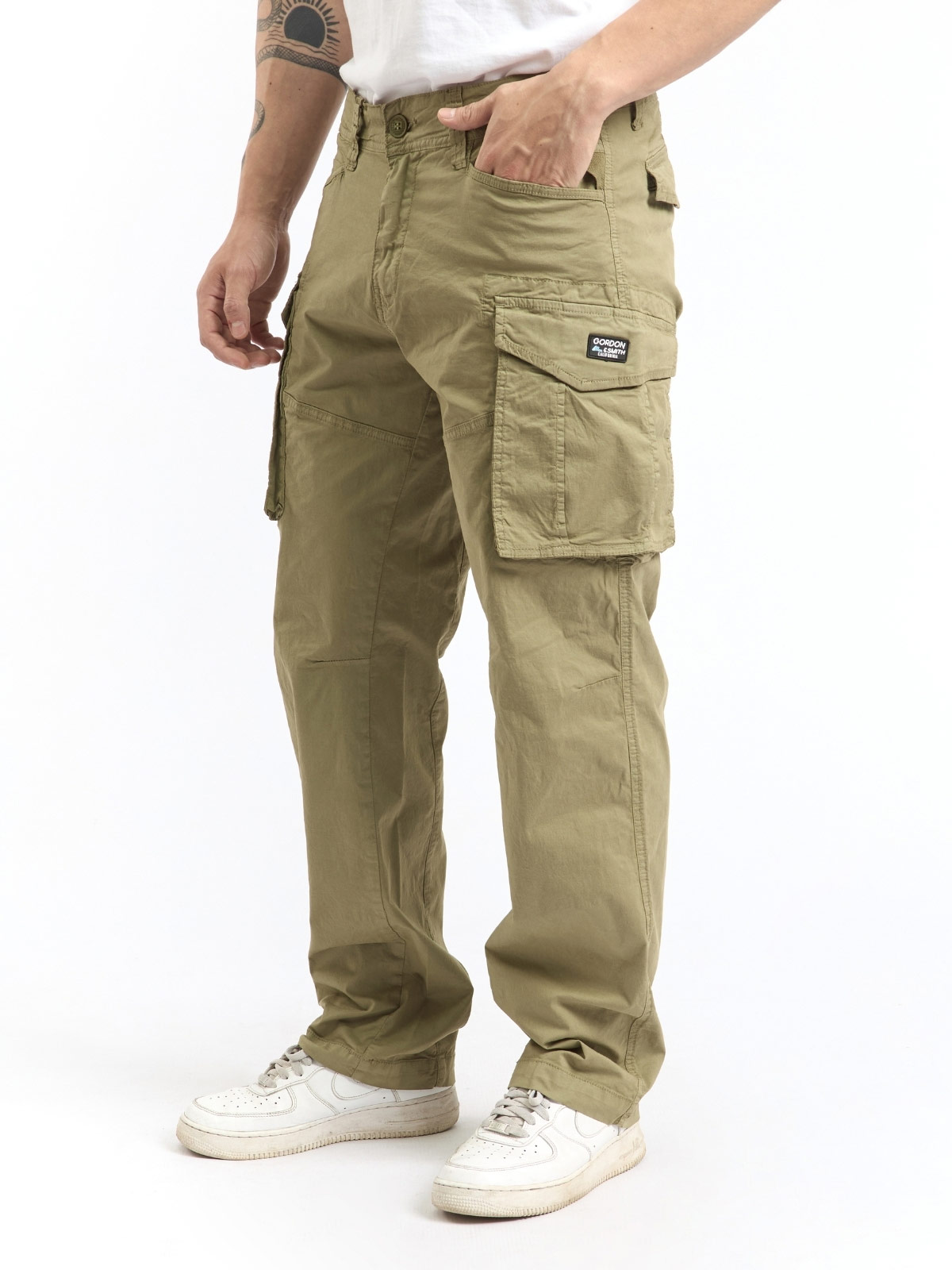 PANTALÓN RECTO HOMBRE PARADA 111 CARGO ALGODÓN AXEL - 4