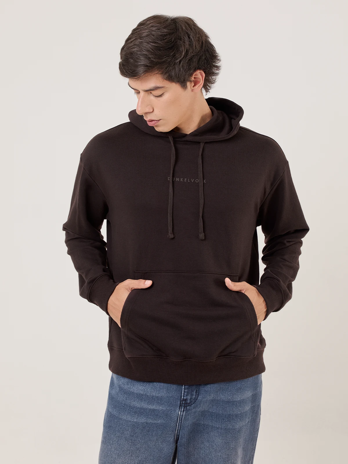 POLERA MANGA LARGA HOMBRE DUNKELVOLK HOODIE - 1