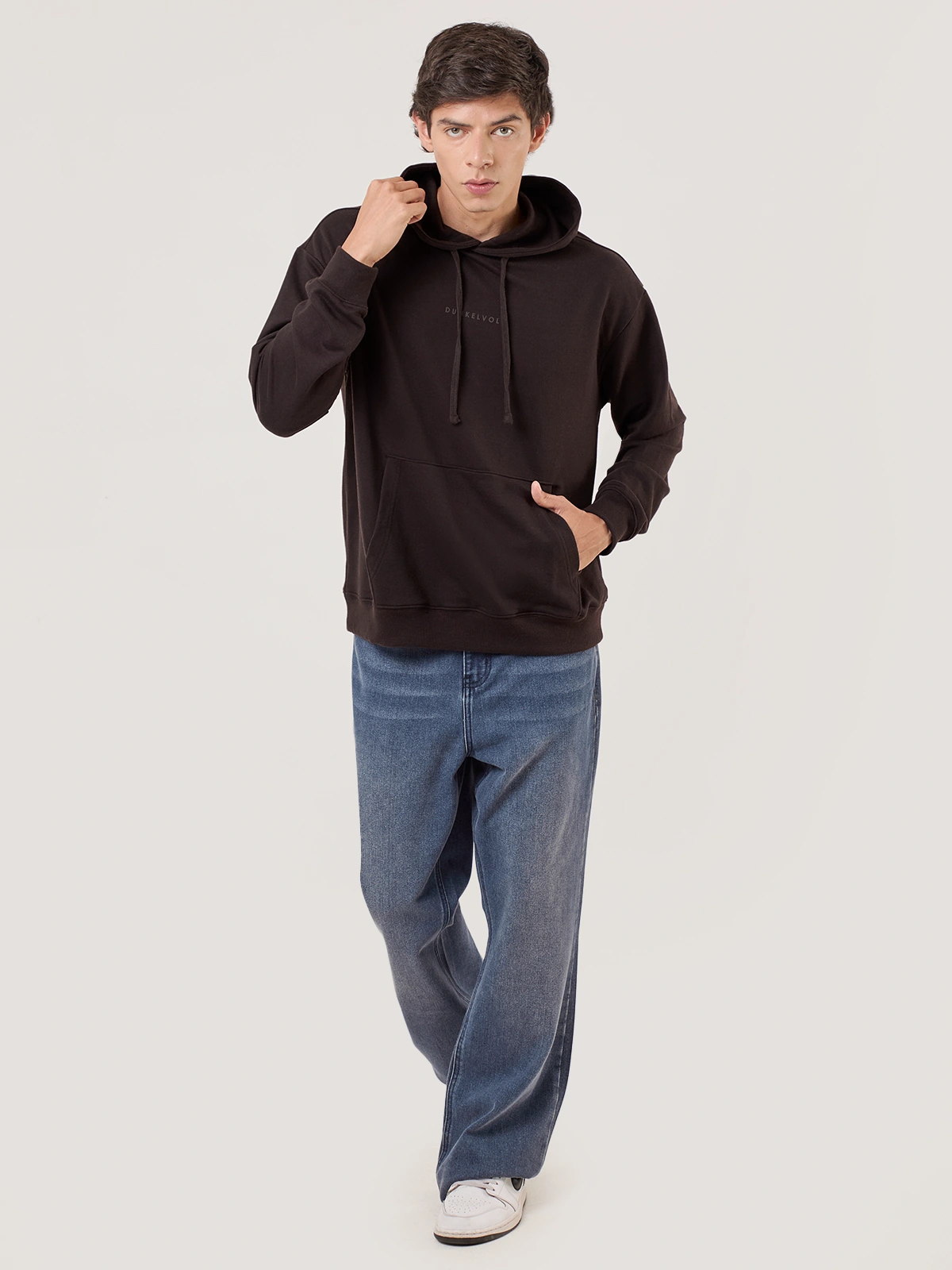 POLERA MANGA LARGA HOMBRE DUNKELVOLK HOODIE - 5