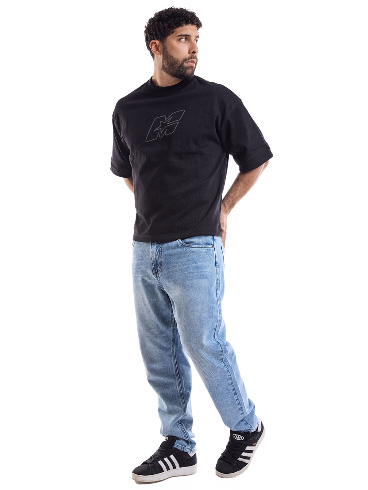 JEAN MOM FIT HOMBRE METAL JEANS EMANUEL - 1