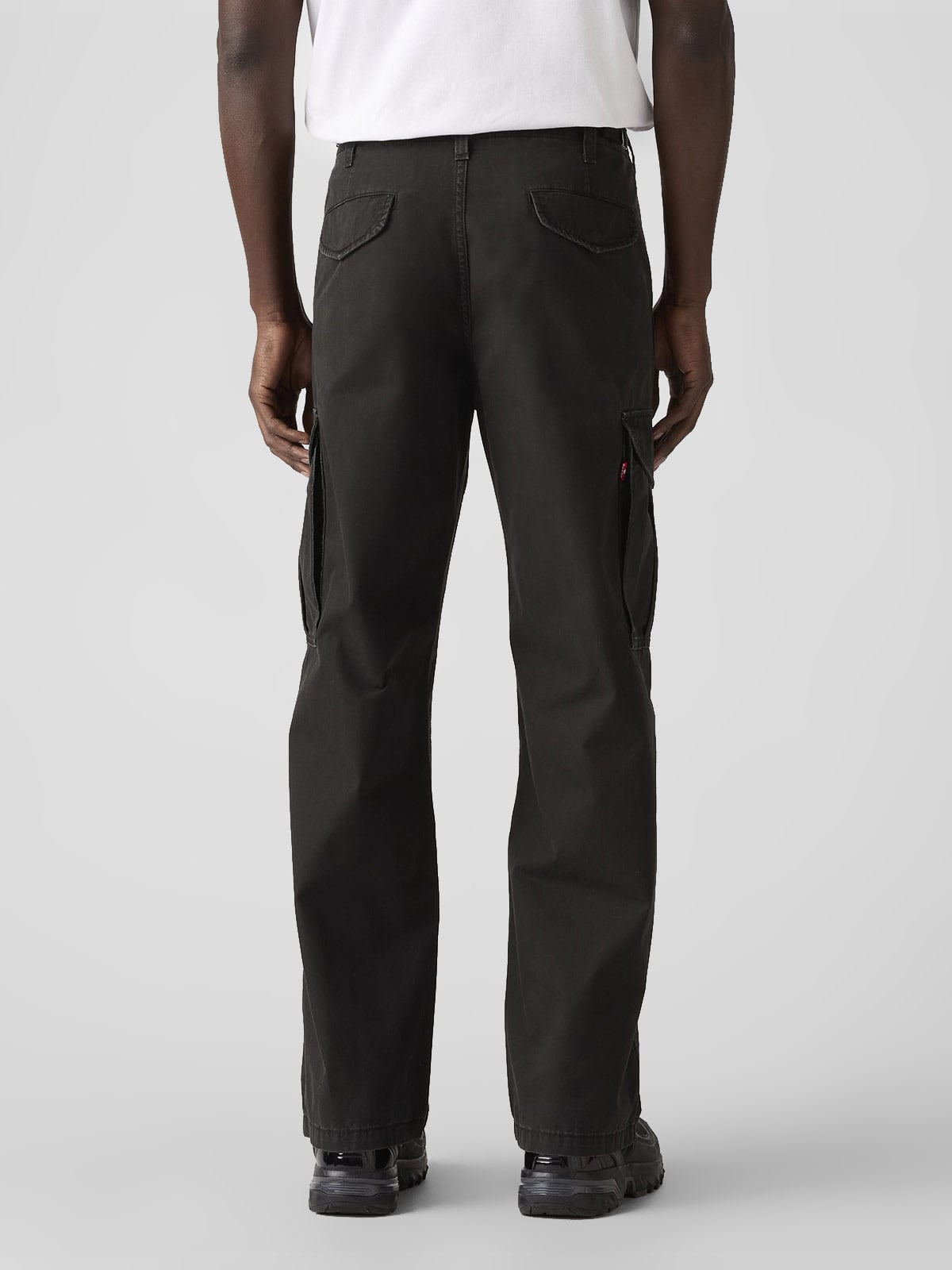 JEANS ALGODÓN CARGO BAGGY HOMBRE LEVIS NEGRO - 3