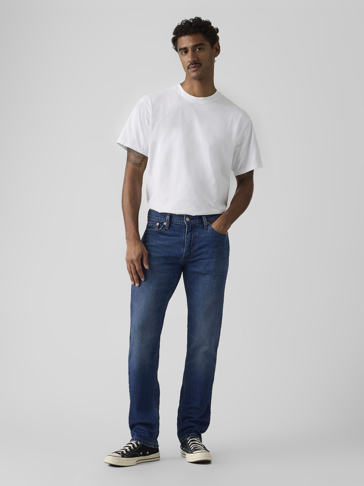 JEANS ALGODÓN SLIM HOMBRE LEVIS AZUL - 1