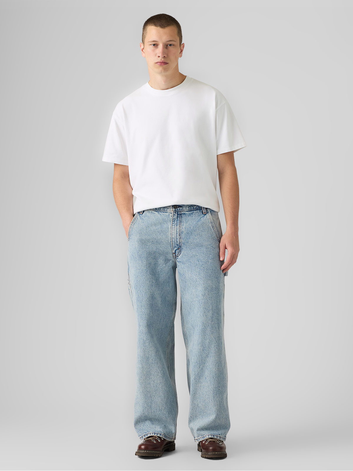 JEANS ALGODÓN EXTRA BAGGY HOMBRE LEVIS CELESTE - 2