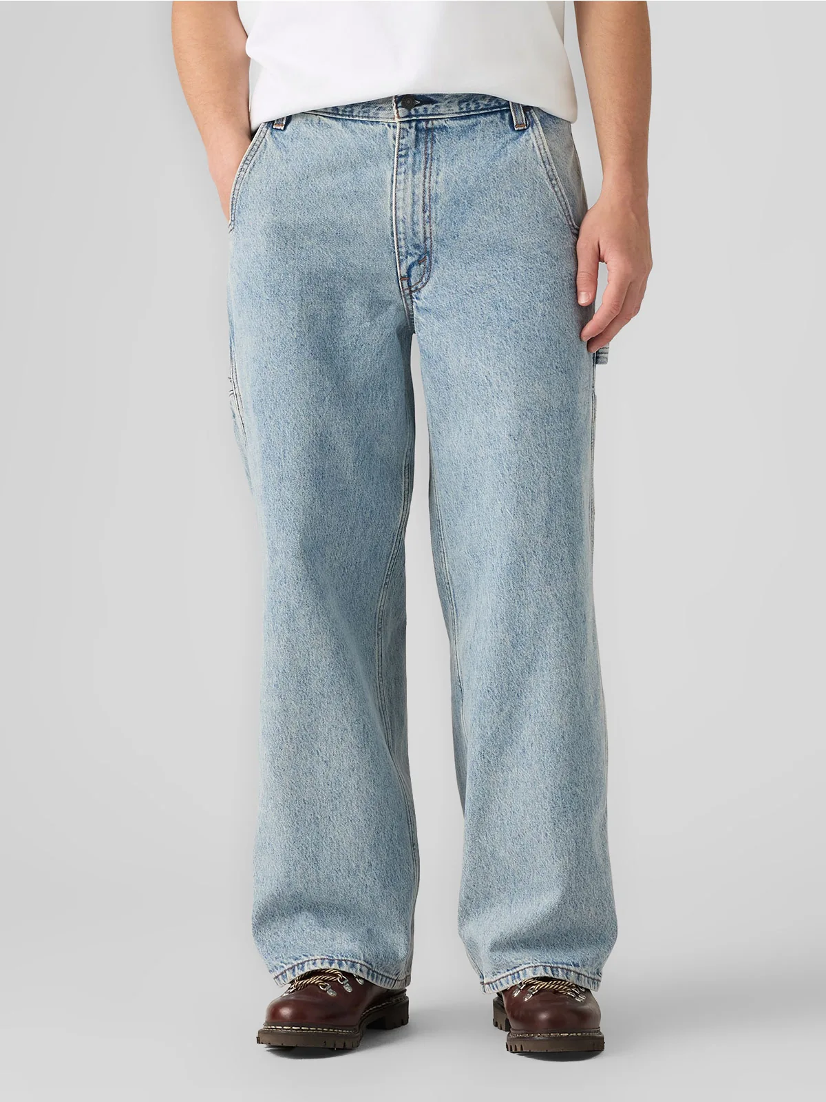 JEANS ALGODÓN EXTRA BAGGY HOMBRE LEVIS CELESTE - 4