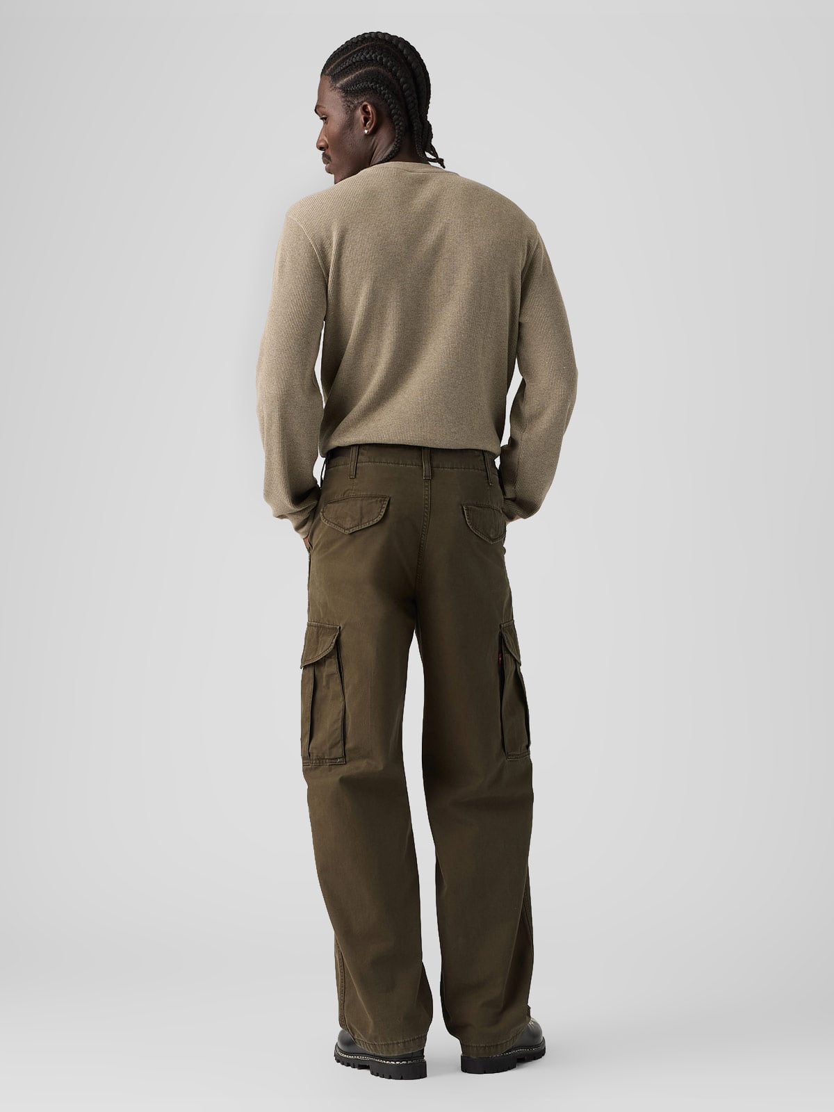 JEAN ALGODÓN CARGO BAGGY HOMBRE LEVIS MARRÓN - 2