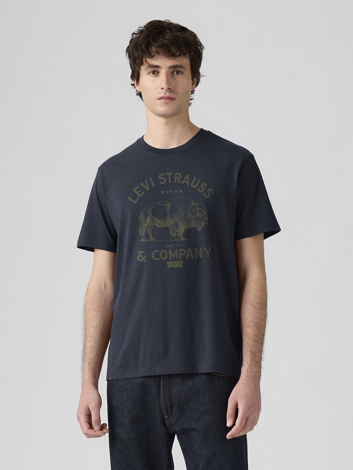 POLO MANGA CORTA HOMBRE LEVI'S GRAPHIC CREWNECK TEE ALGODÓN - 1