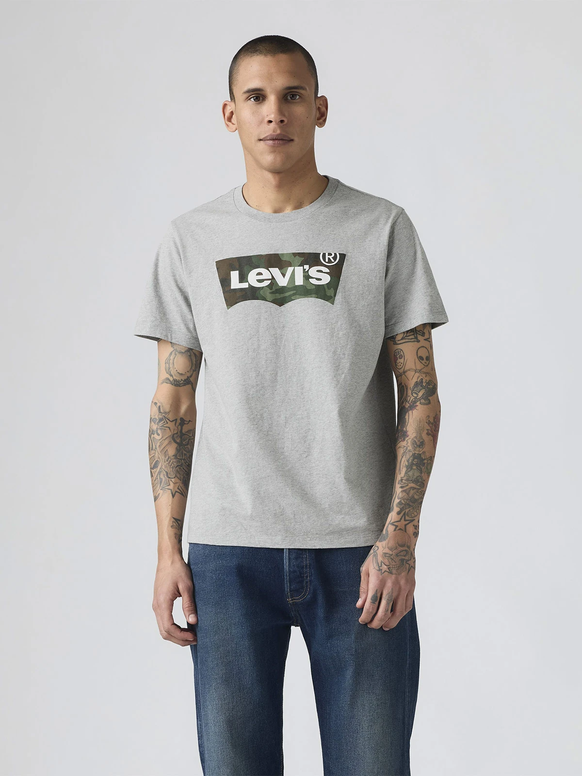 POLO MANGA CORTA HOMBRE LEVI'S GRAPHIC CREWNECK TEE ALGODÓN - 1