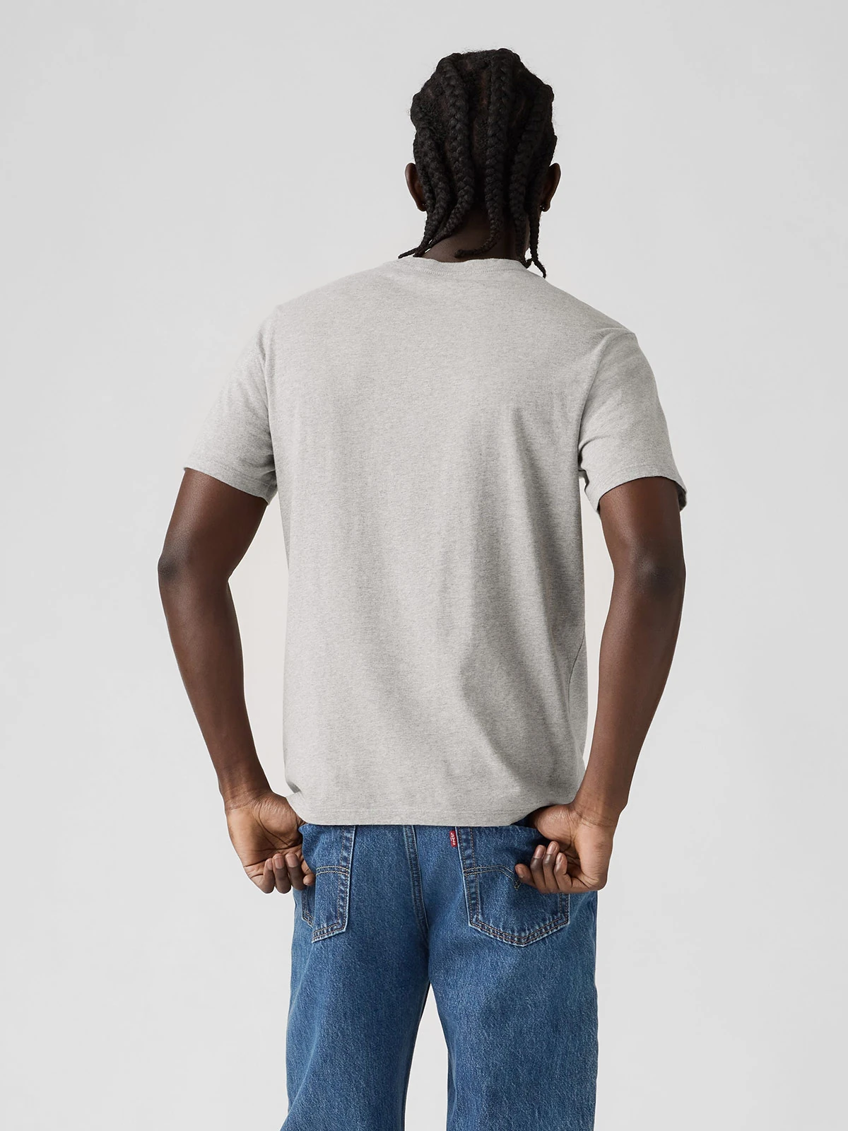 POLO MANGA CORTA ALGODÓN HOMBRE LEVIS GRIS - 2
