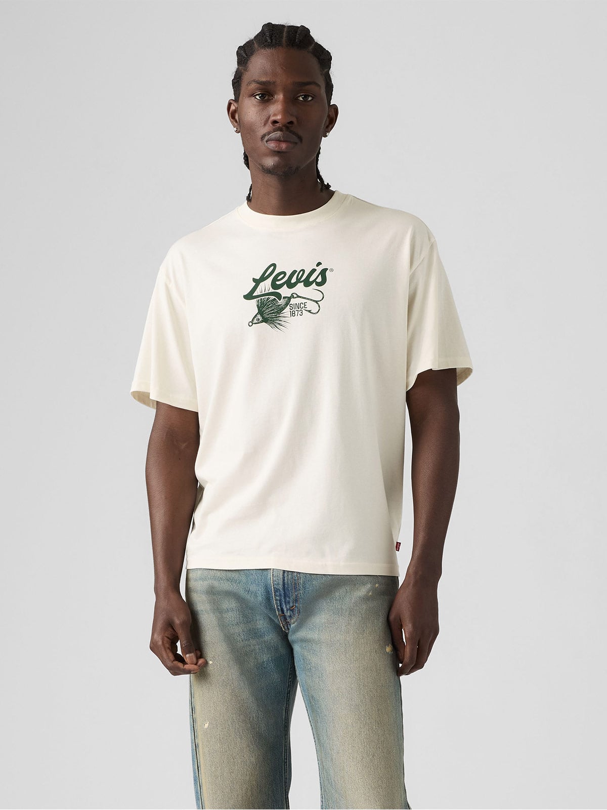 POLO BOXY FIT HOMBRE LEVI'S GRAPHIC TEES ALGODÓN - 1