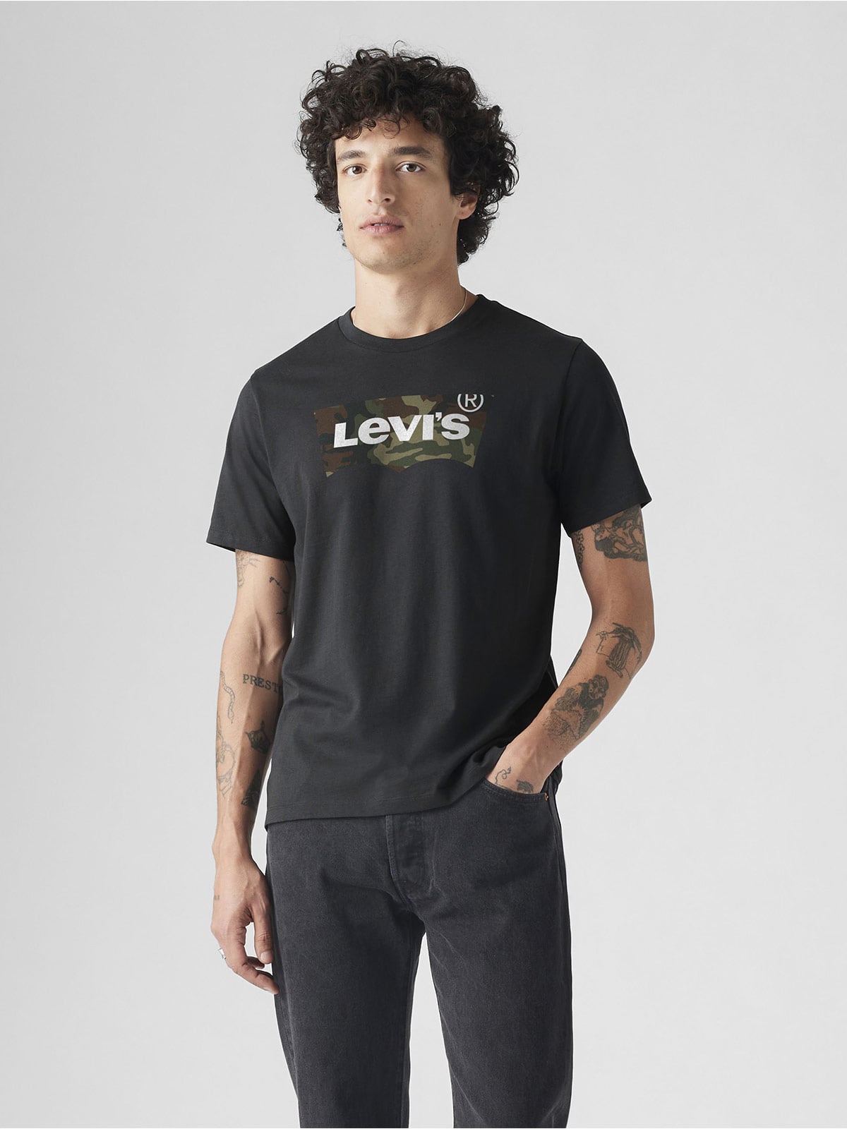 POLO MANGA CORTA HOMBRE LEVI'S GRAPHIC CREWNECK TEE ALGODÓN - 1