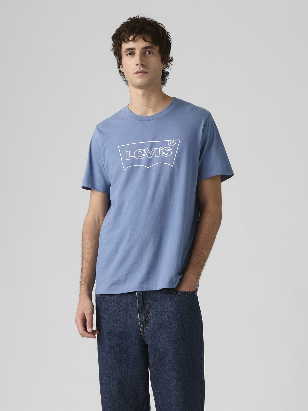 POLO MANGA CORTA HOMBRE LEVI'S GRAPHIC CREWNECK TEE ALGODÓN - 1