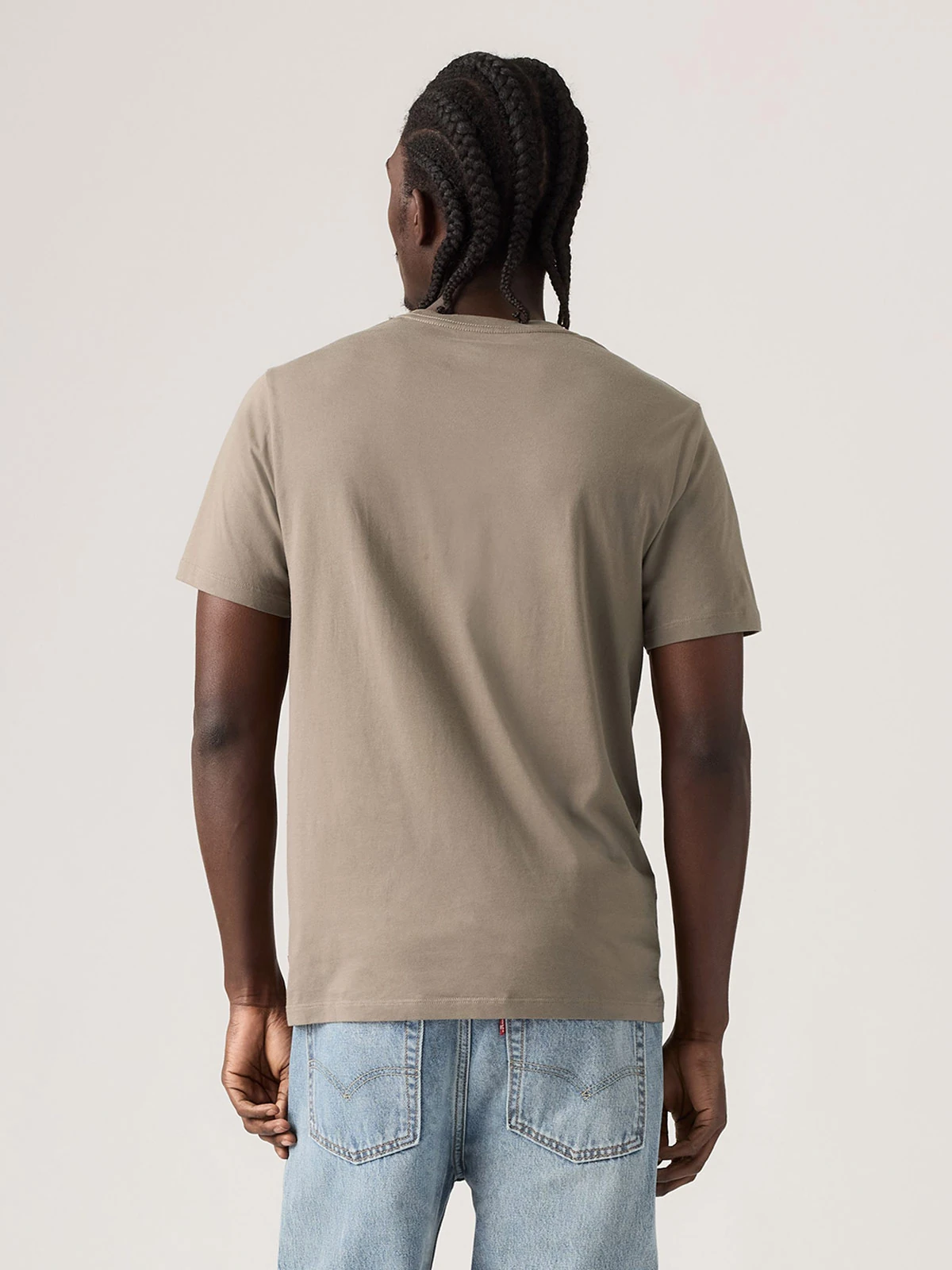 POLO MANGA CORTA ALGODÓN HOMBRE LEVIS MARRÓN GRAPHIC CREWNECK - 2