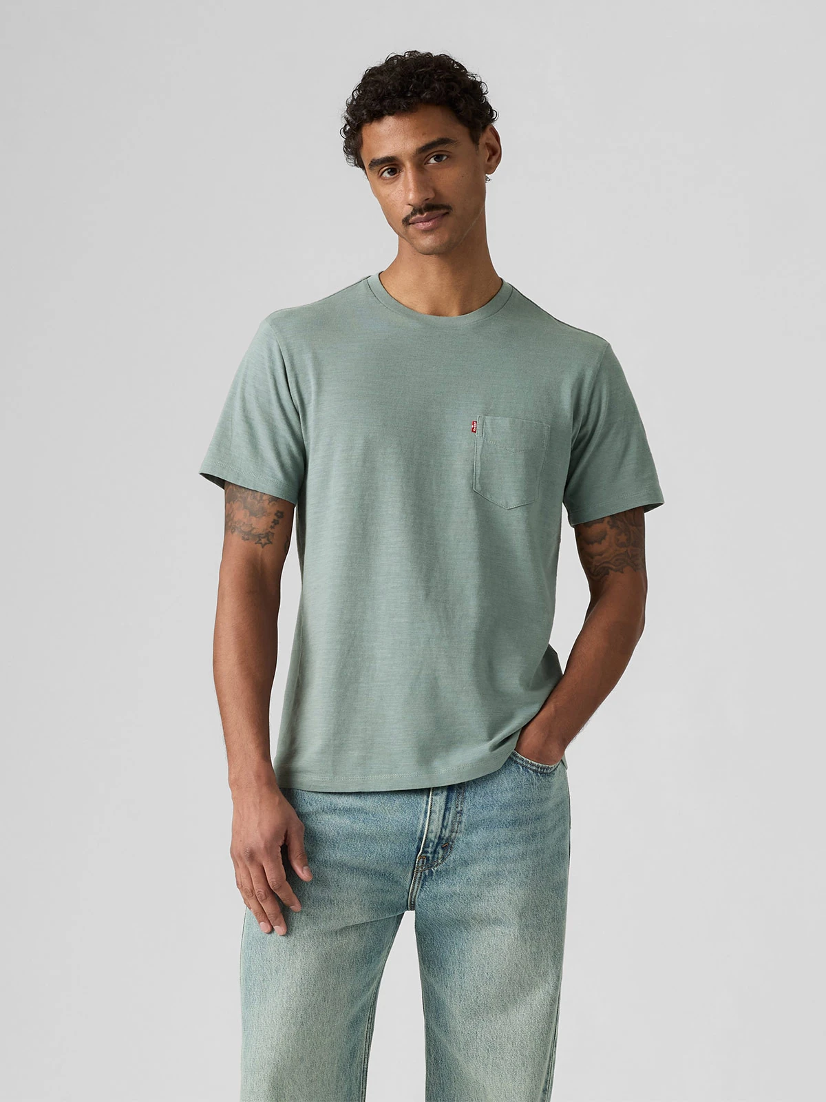 POLO MANGA CORTA HOMBRE LEVI'S GRAPHIC TEES CLASSIC POCKET ALGODÓN - 1
