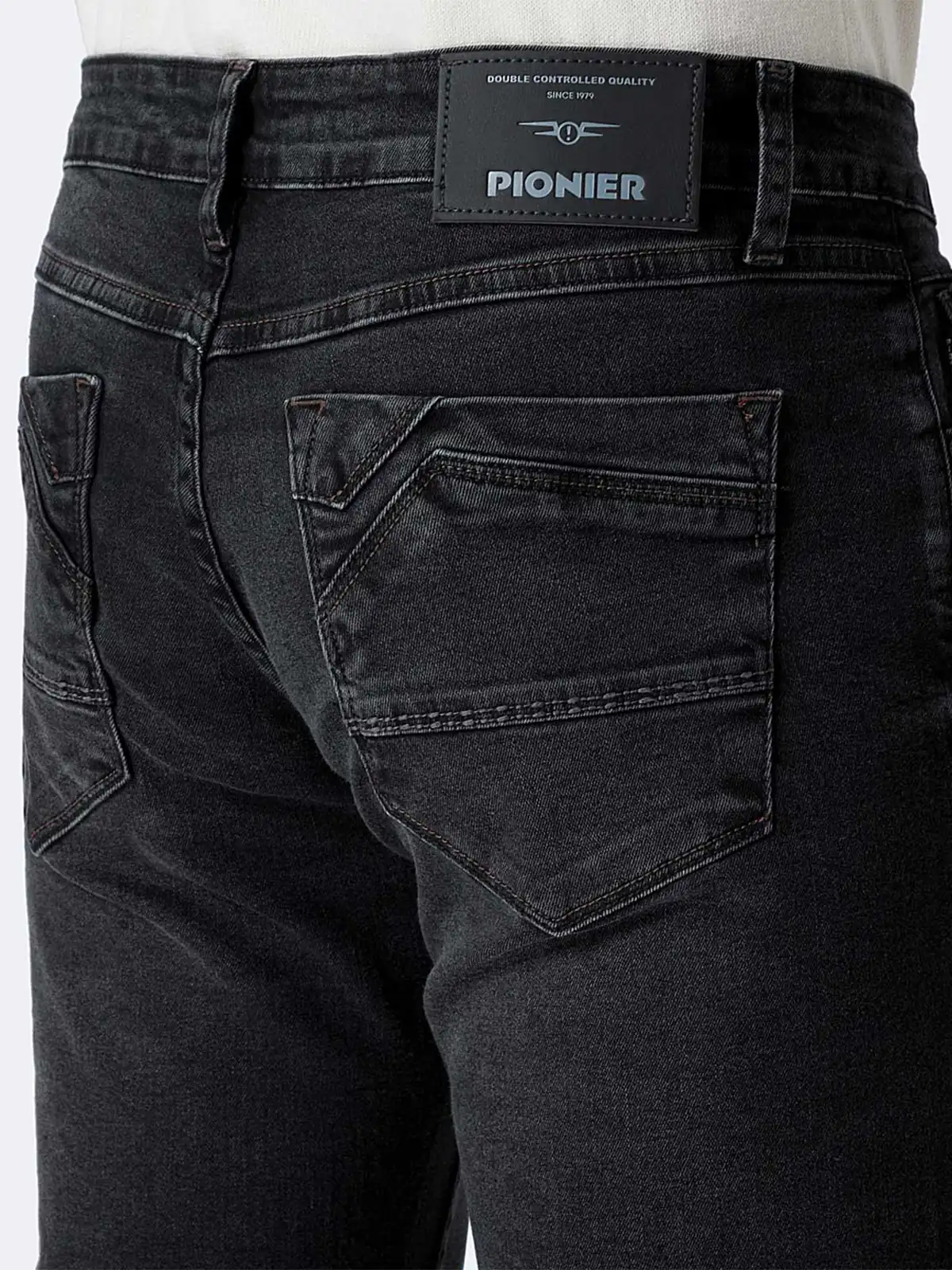 JEAN REGULAR FIT HOMBRE PIONIER DDAMIER SEMI PITILLO - 4