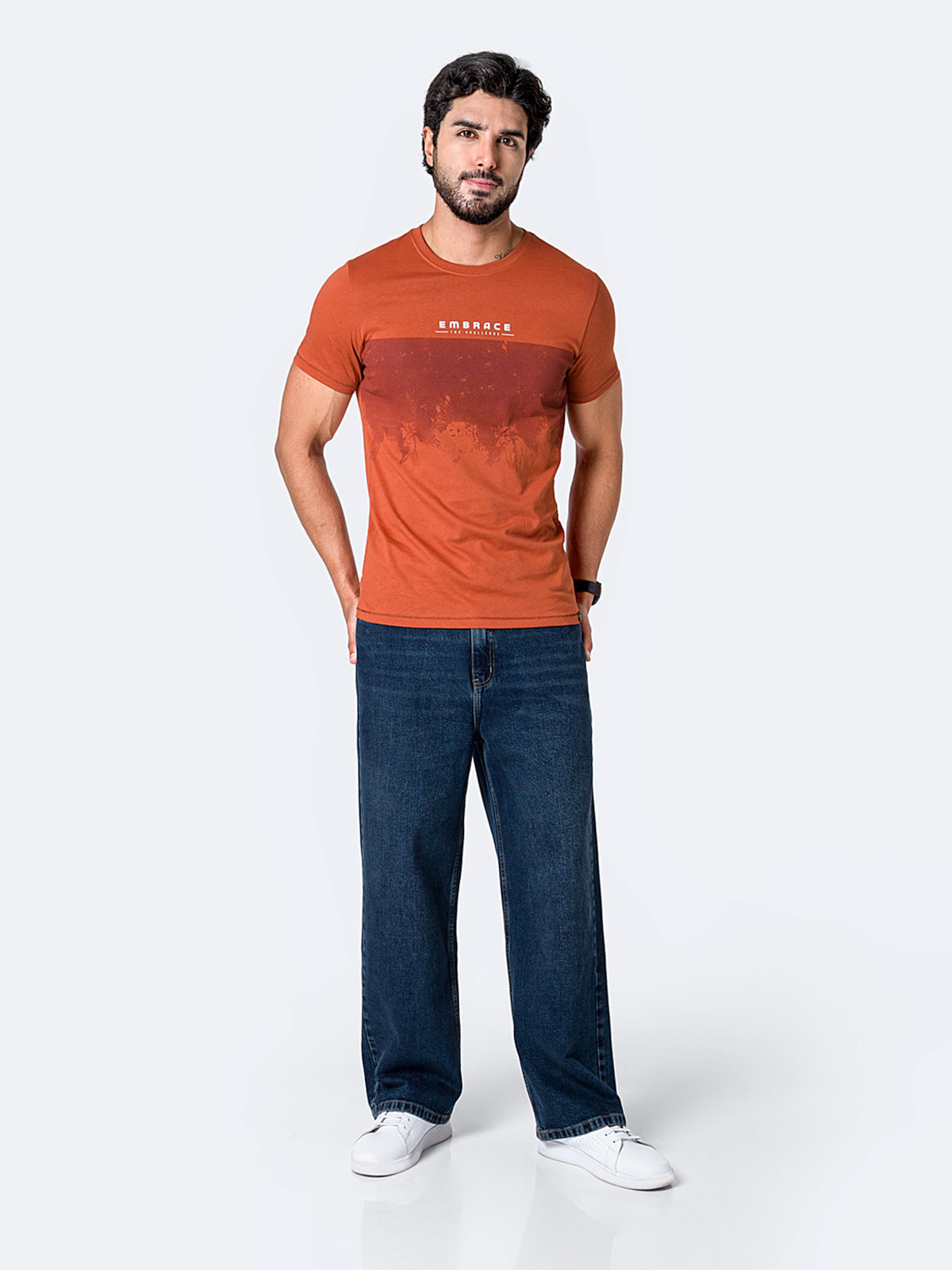 JEAN BAGGY FIT HOMBRE PIONIER STRETCH CADERA ROGELIO - 1