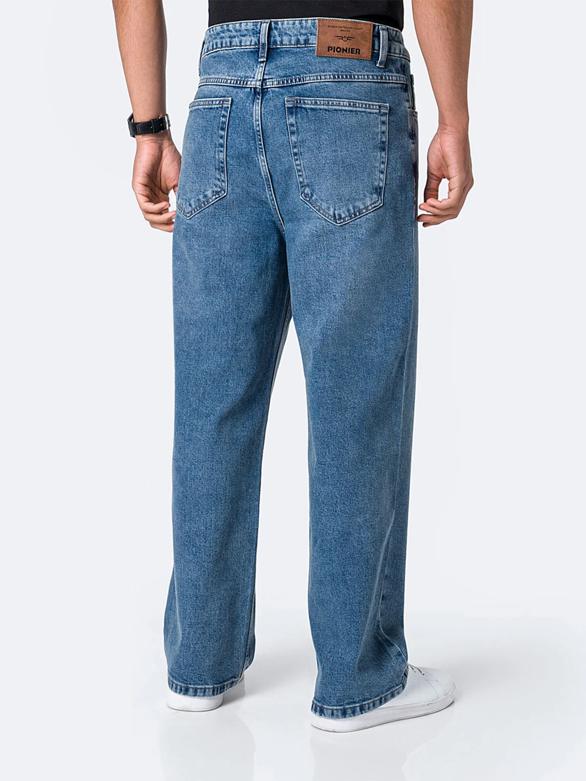 JEAN BAGGY FIT HOMBRE PIONIER STRETCH CADERA ROGELIO - 3