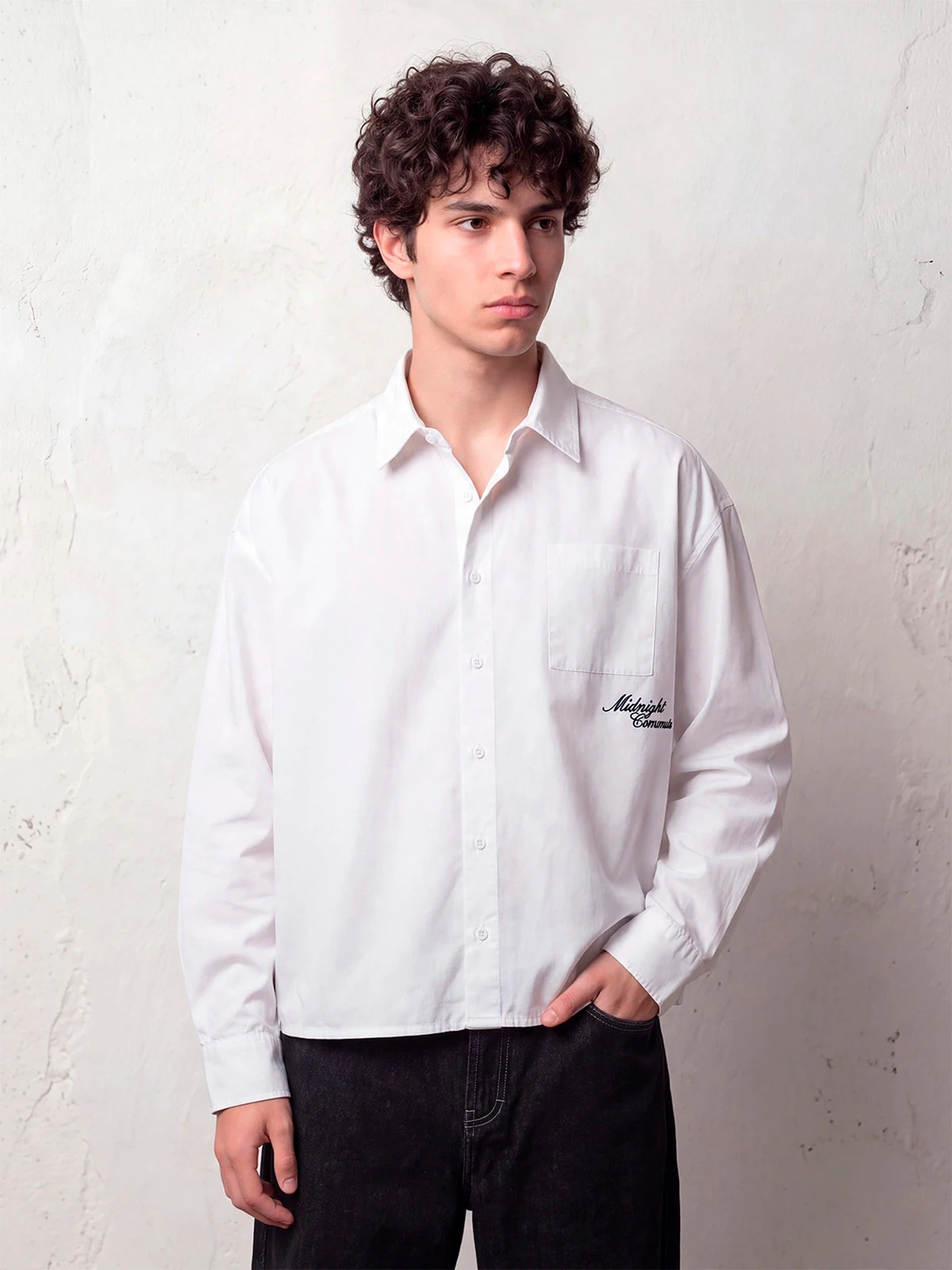 CAMISA MANGA LARGA ALGODÓN HOMBRE INDEX NIGHT BOXY FIT - 2