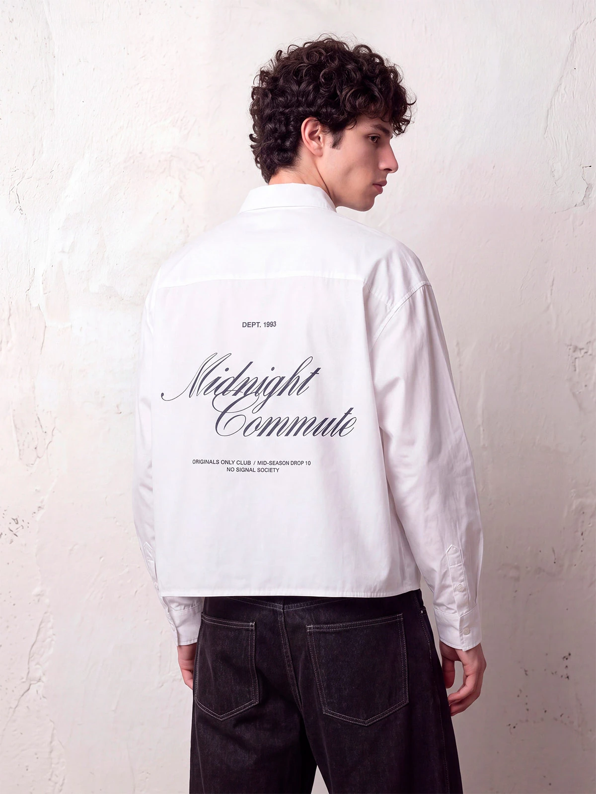 CAMISA MANGA LARGA ALGODÓN HOMBRE INDEX NIGHT BOXY FIT - 3