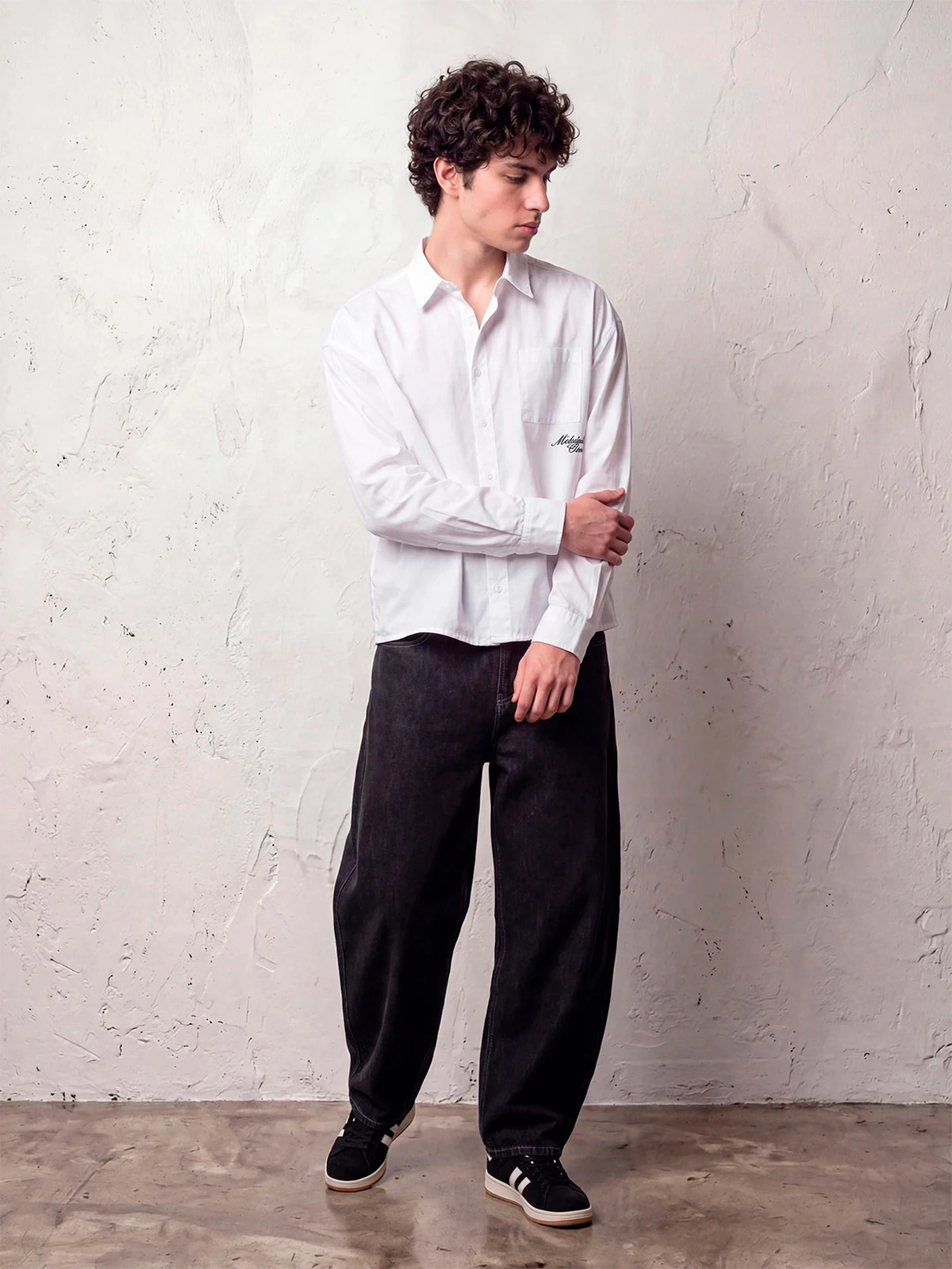 CAMISA MANGA LARGA ALGODÓN HOMBRE INDEX NIGHT BOXY FIT - 6