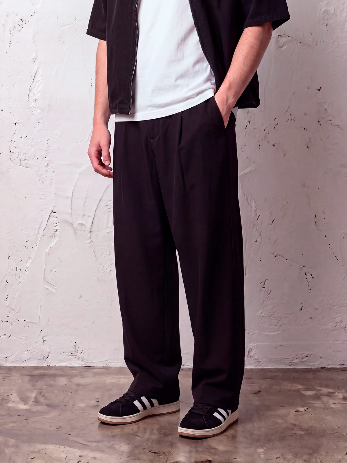 PANTALÓN BARREL FIT HOMBRE INDEX NIGHT - 3
