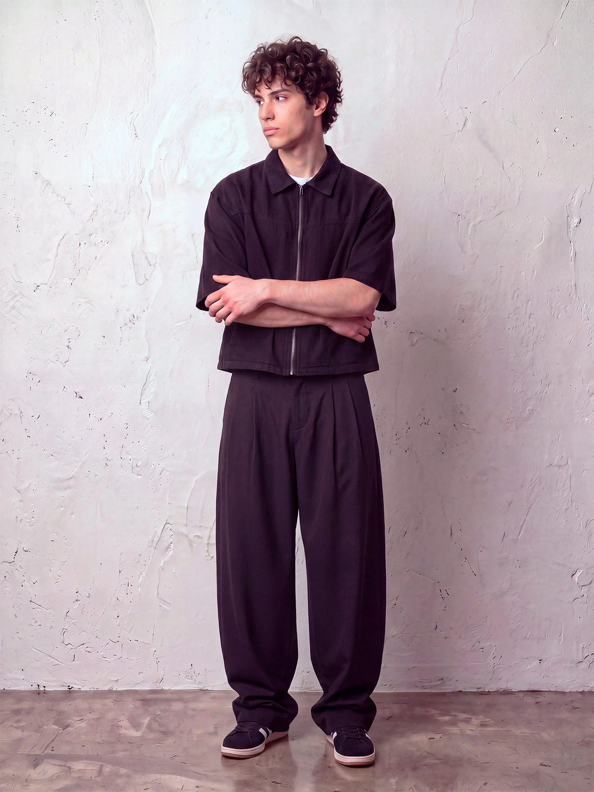 PANTALÓN BARREL FIT HOMBRE INDEX NIGHT - 2