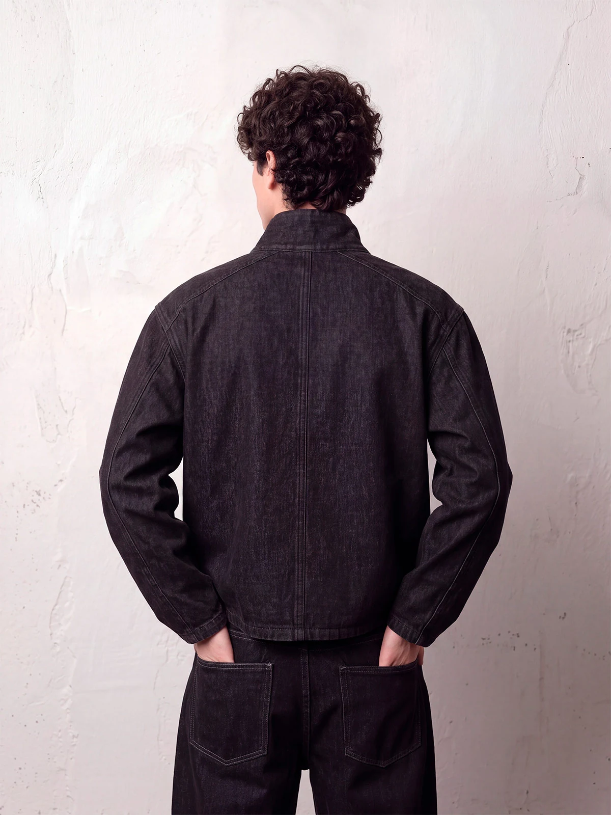 CASACA INDEX HOMBRE BOXY DENIM - 3