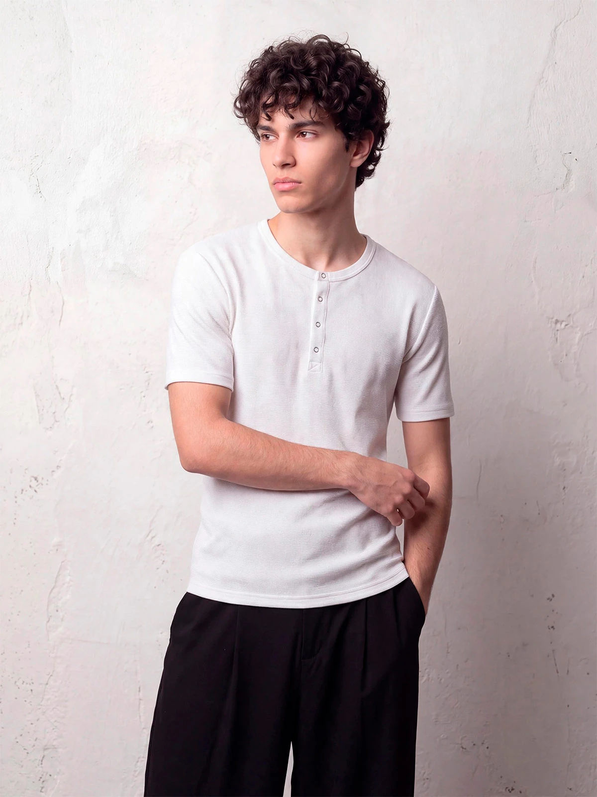 POLO MANGA CORTA HOMBRE INDEX NIGHT BOXY FIT - 1