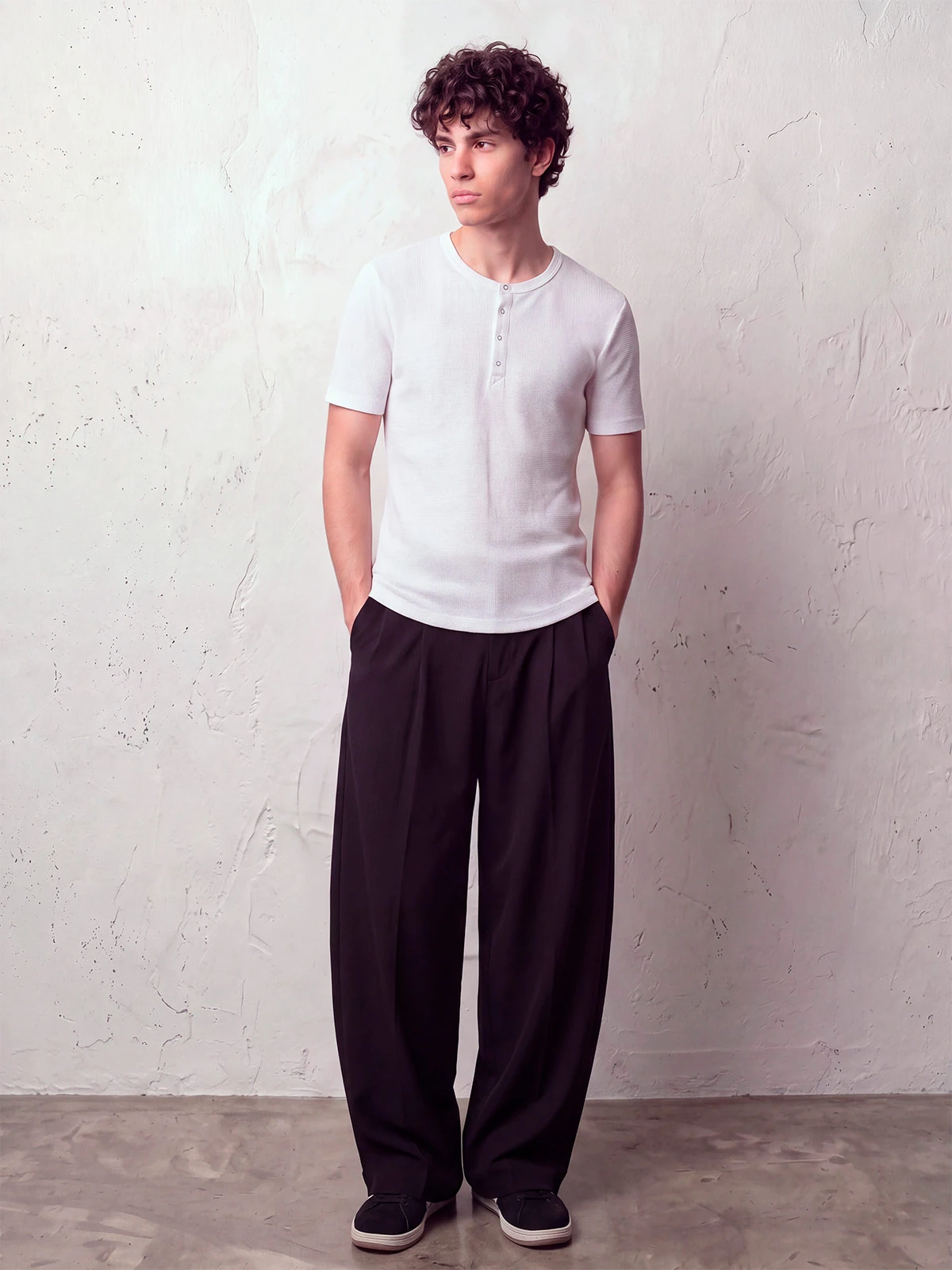POLO MANGA CORTA HOMBRE INDEX NIGHT BOXY FIT - 4