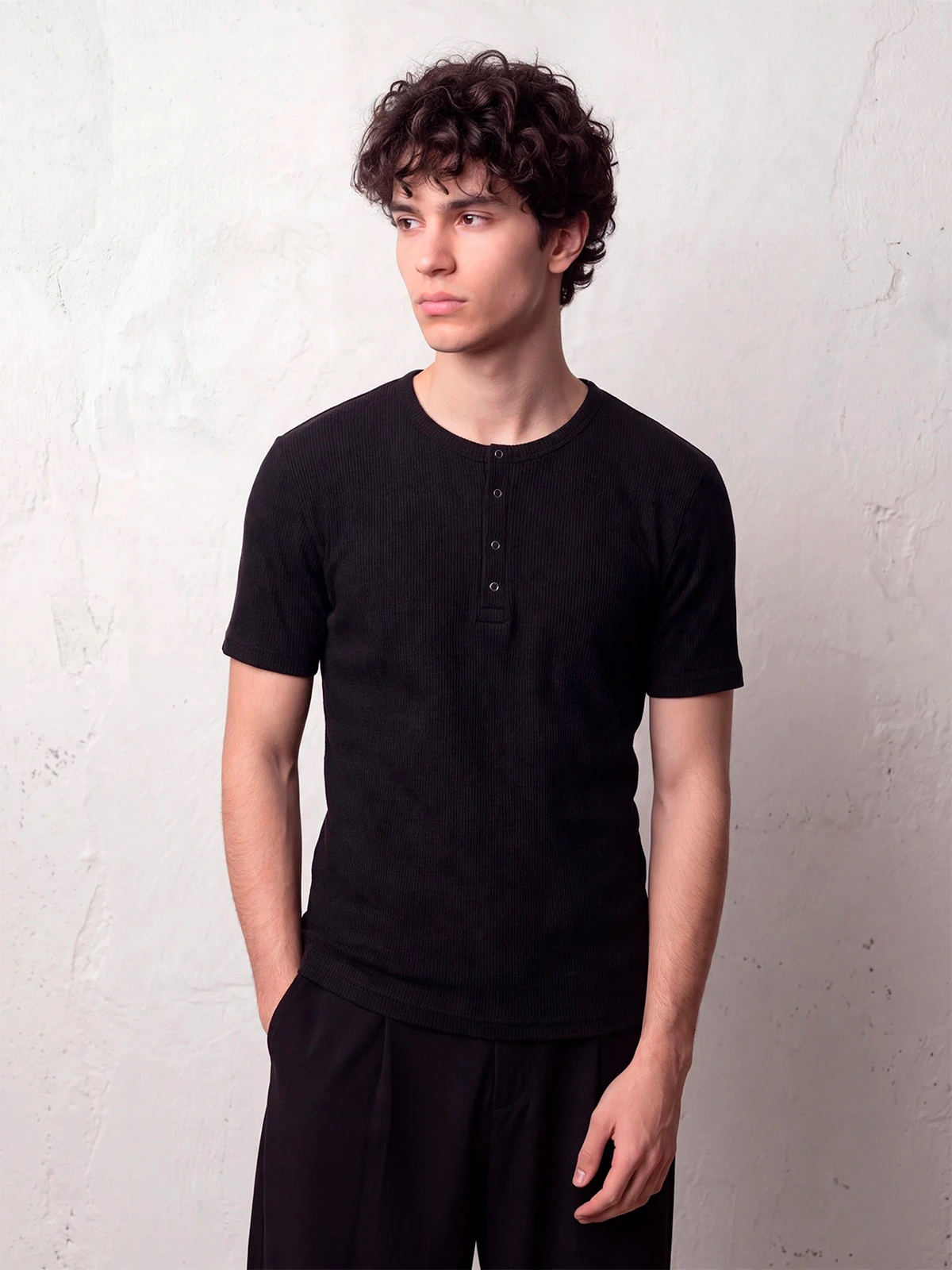 POLO MANGA CORTA HOMBRE INDEX NIGHT BOXY FIT - 1