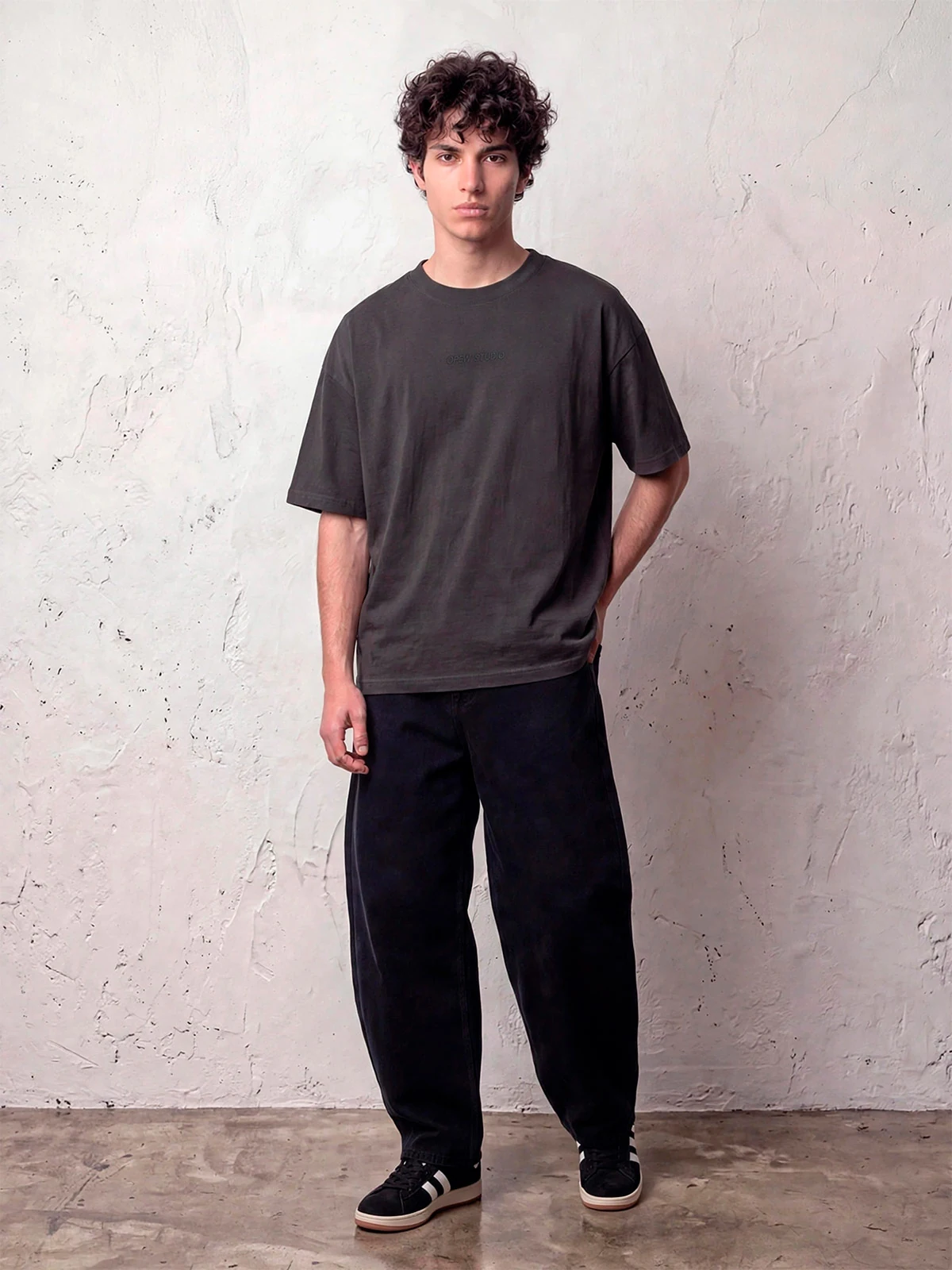 POLO MANGA CORTA ALGODÓN HOMBRE INDEX HENLEY BOXY FIT - 4
