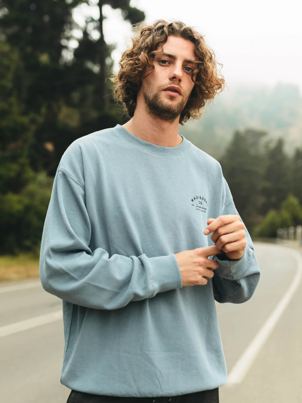 POLERA CUELLO REDONDO HOMBRE MAUI AND SONS 5O533 - 1