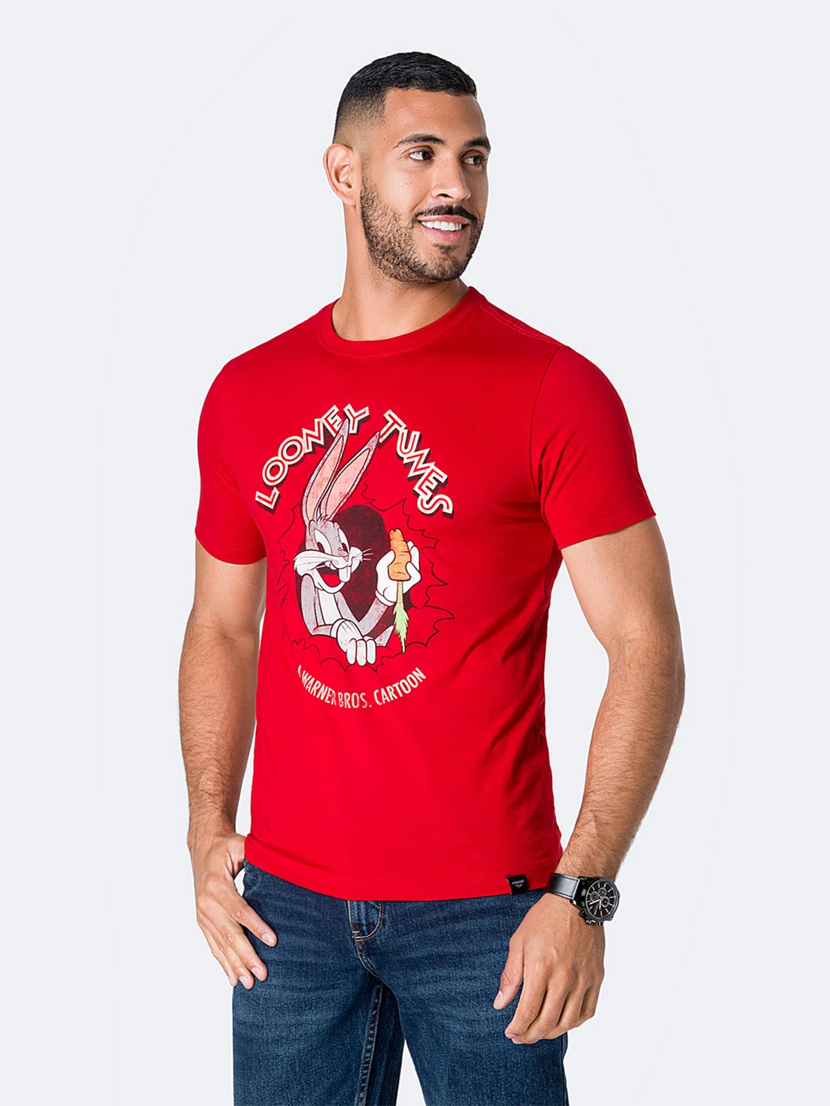 POLO MANGA CORTA HOMBRE PIONIER ROJO REGULAR FIT - 1