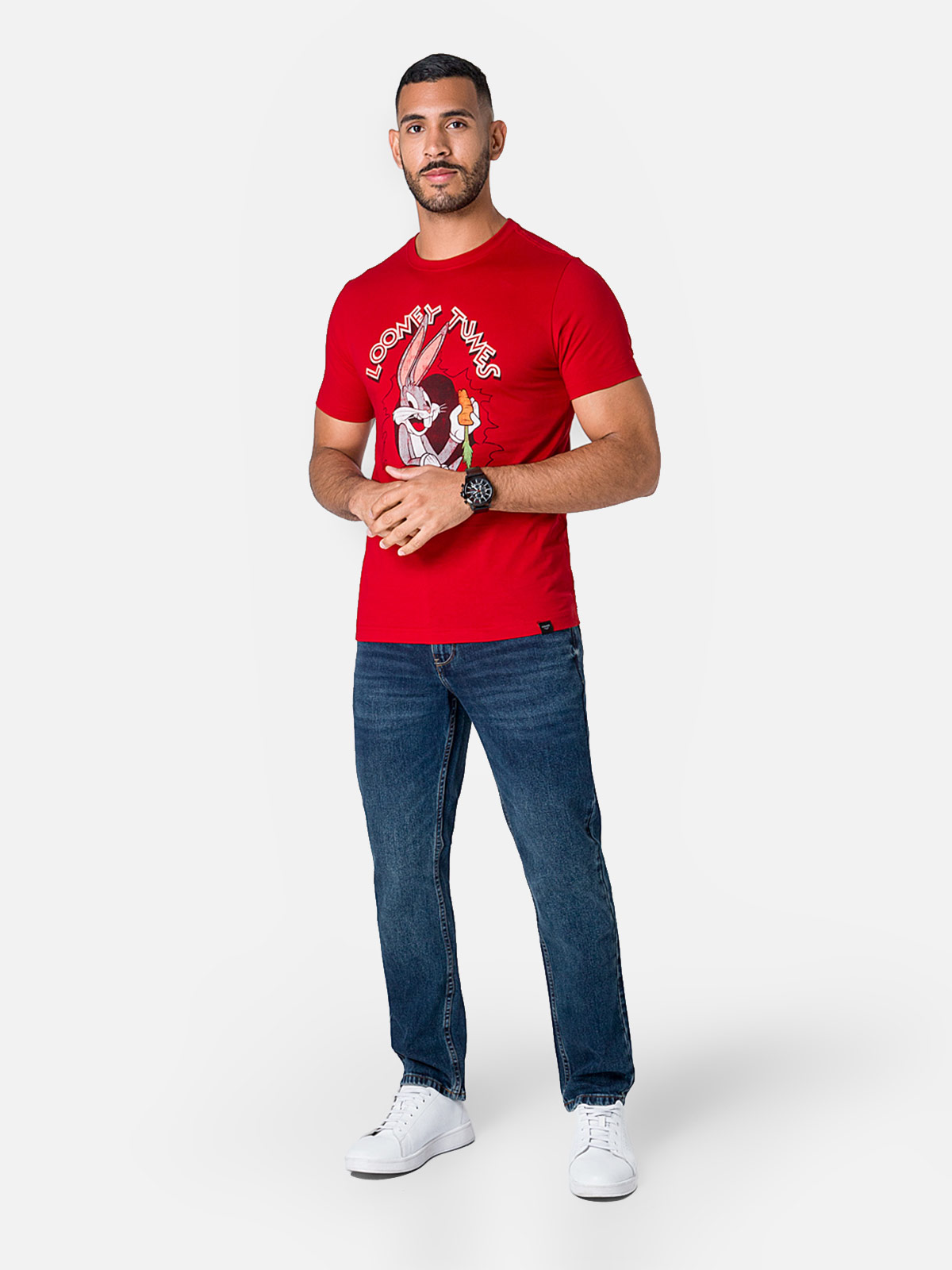 POLO MANGA CORTA HOMBRE PIONIER ROJO REGULAR FIT - 4
