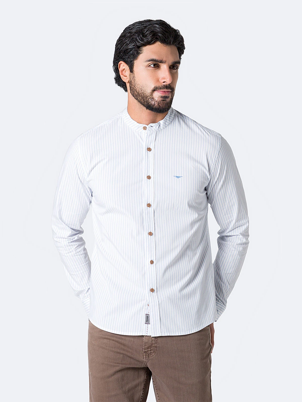 CAMISA MANGA LARGA HOMBRE PIONIER SLIM FIT - 1