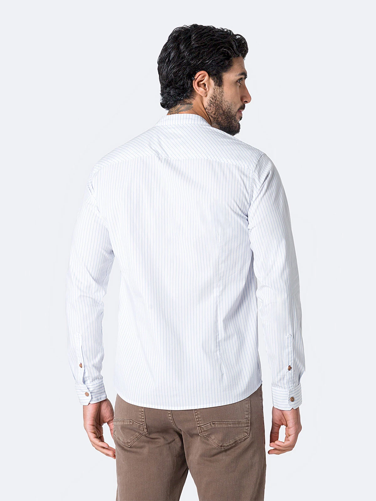 CAMISA MANGA LARGA HOMBRE PIONIER SLIM FIT - 2