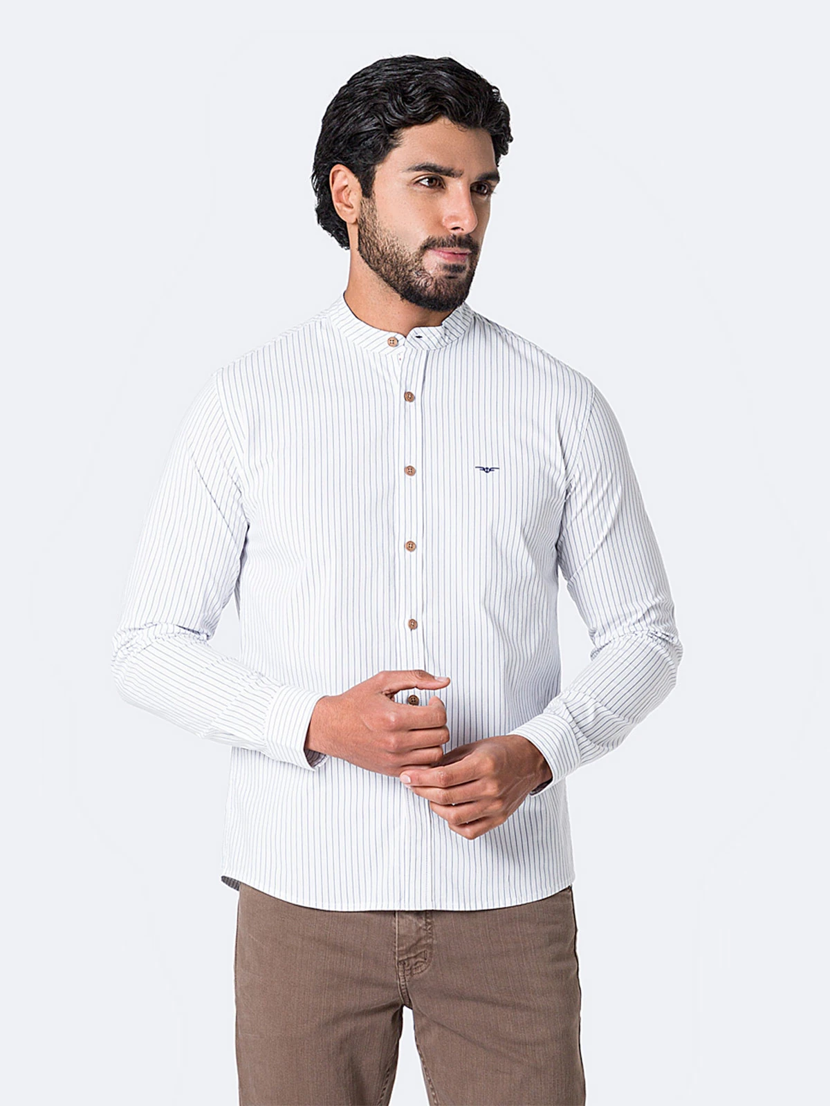 CAMISA MANGA LARGA HOMBRE PIONIER SLIM FIT - 1