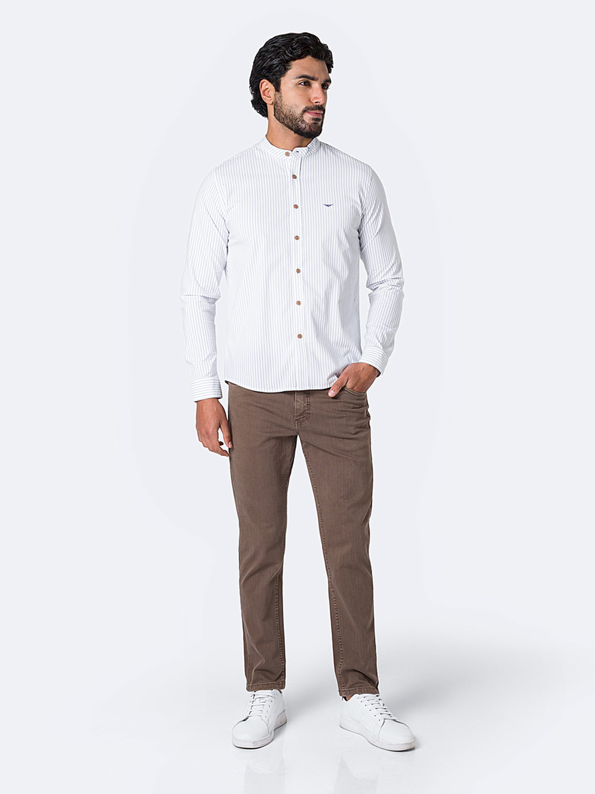 CAMISA MANGA LARGA HOMBRE PIONIER SLIM FIT - 5